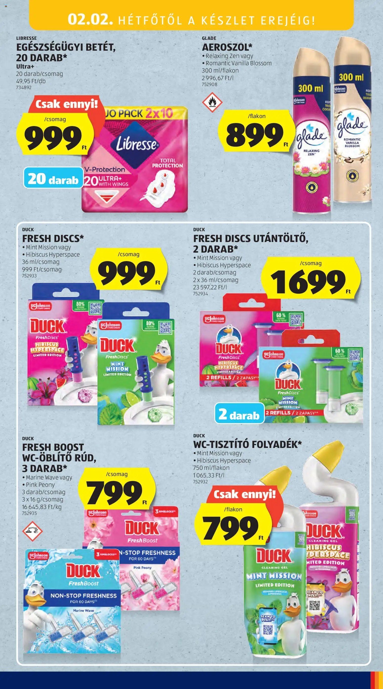 Aldi újság 2026.01.29. Középső sor termékei (2026-01-29 - 2026-02-04)