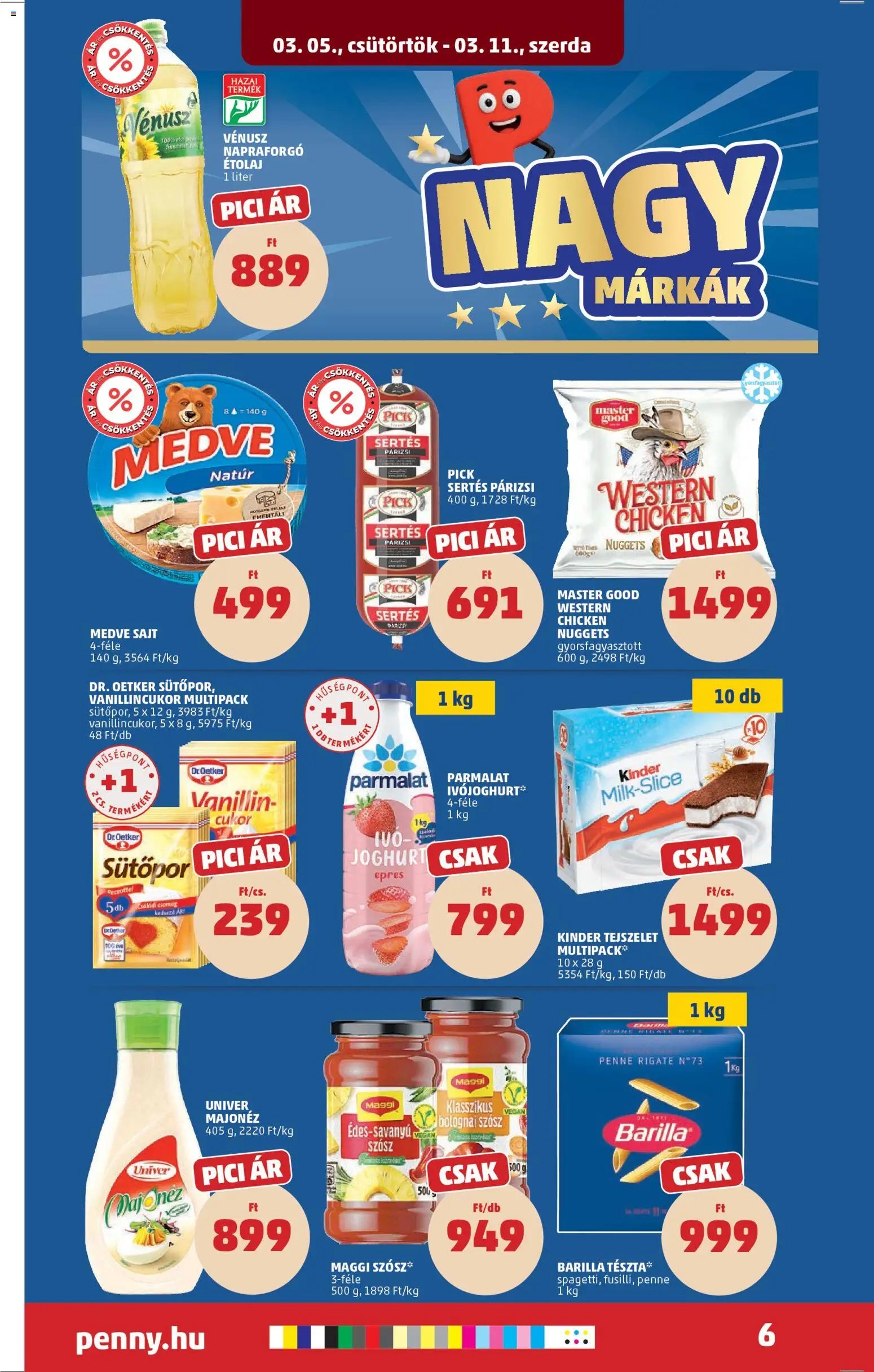 PENNY újság 2026.03.05. PENNY akciós újság (2026-03-05 - 2026-03-11)