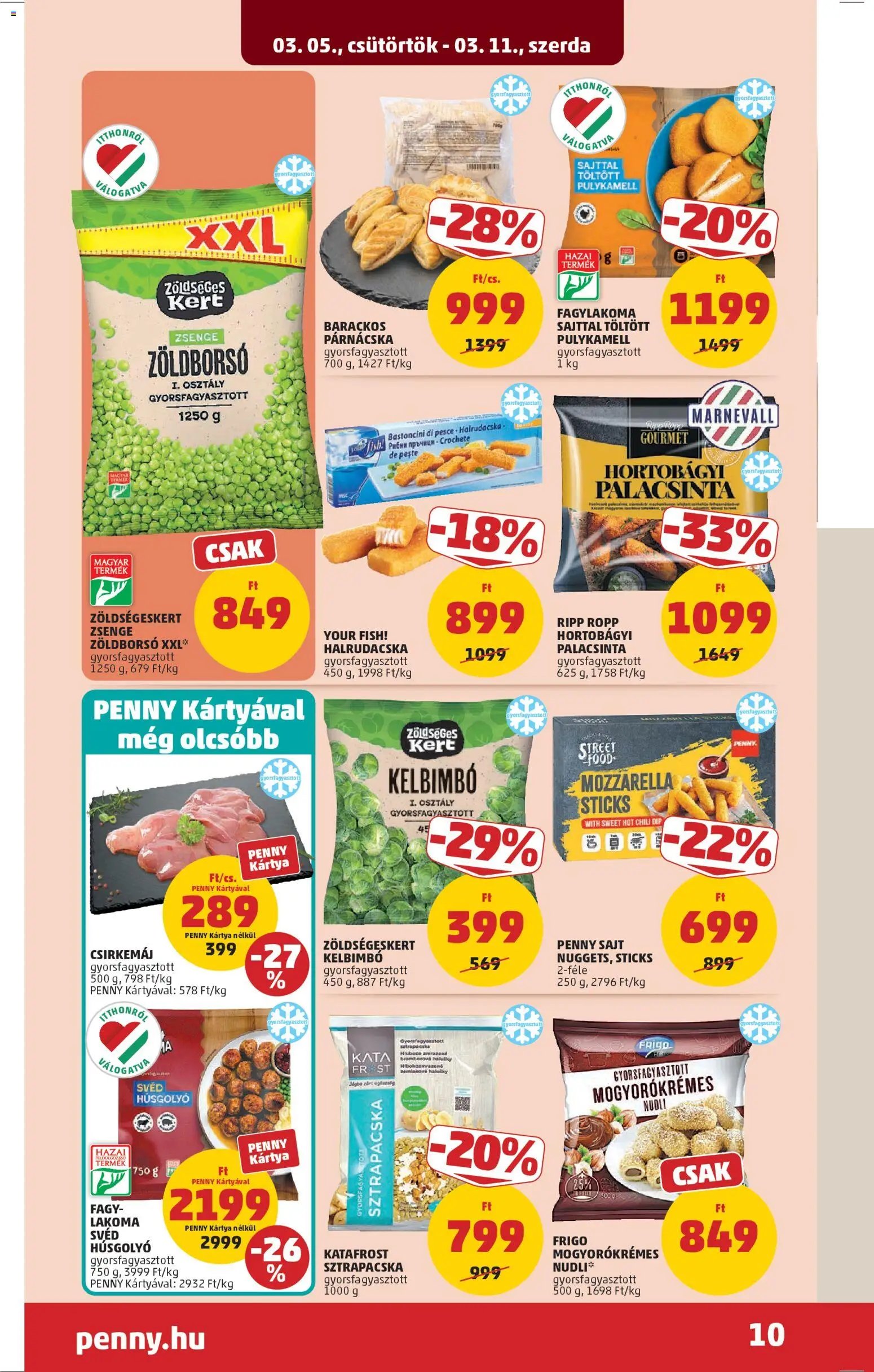 PENNY újság 2026.03.05. PENNY akciós újság (2026-03-05 - 2026-03-11)