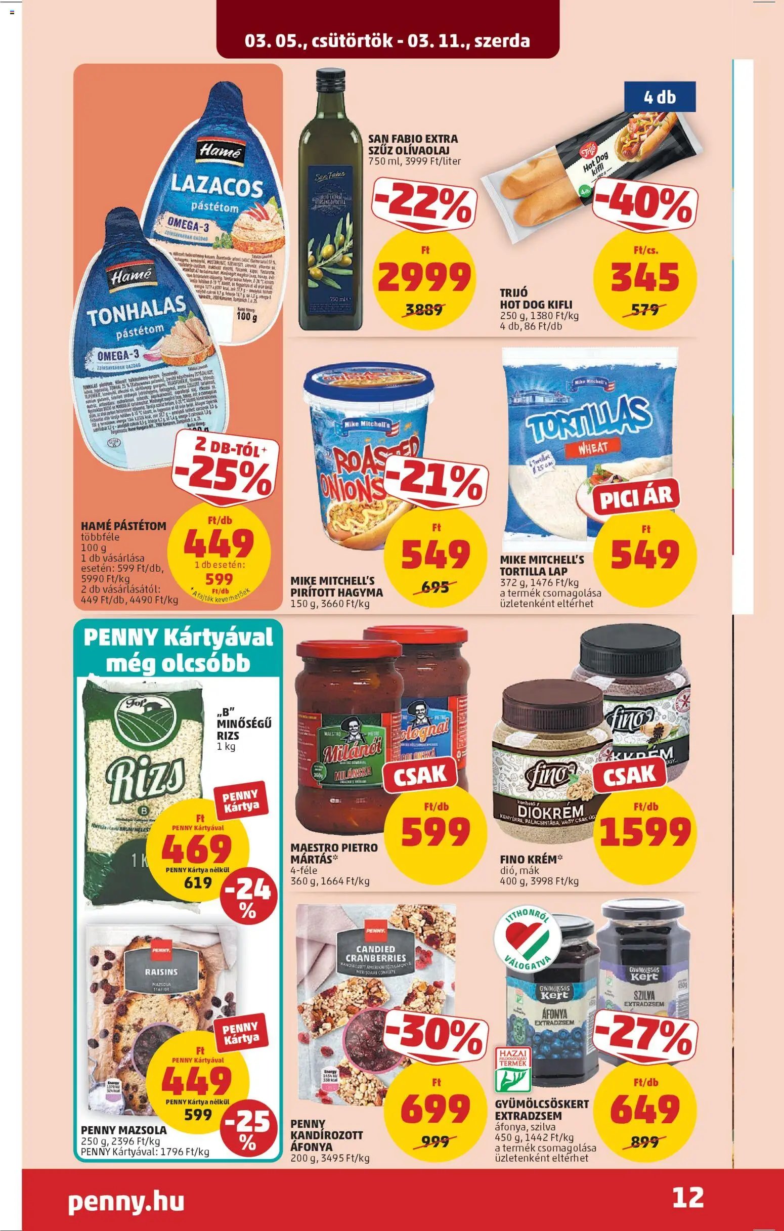 PENNY újság 2026.03.05. PENNY akciós újság (2026-03-05 - 2026-03-11)