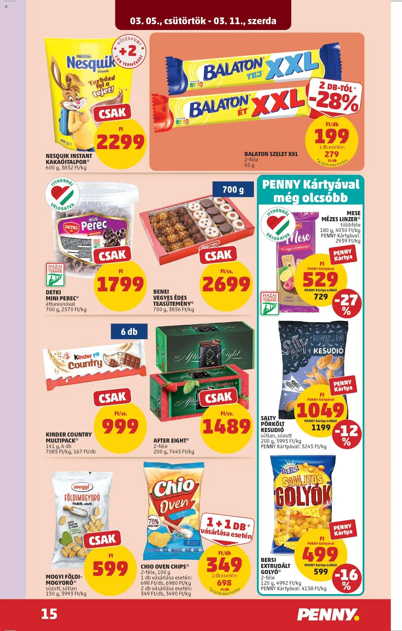 PENNY újság 2026.03.05. PENNY akciós újság (2026-03-05 - 2026-03-11)