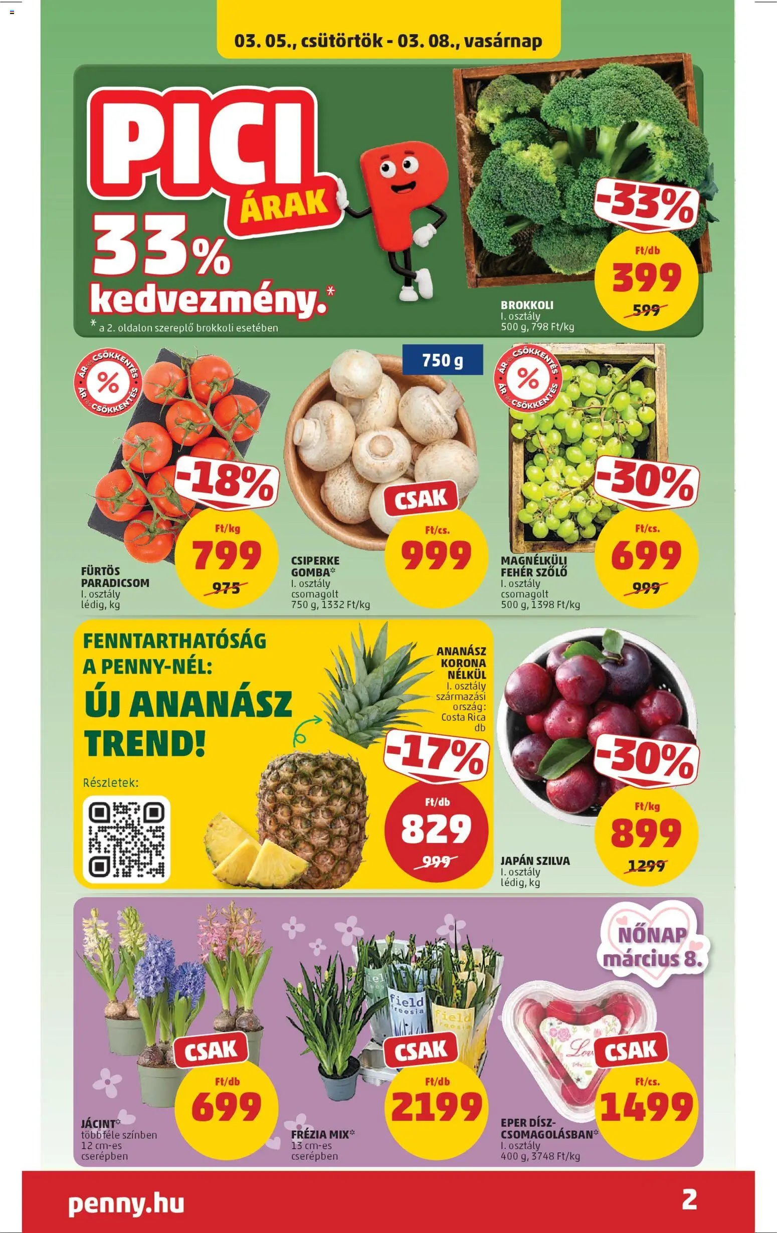 PENNY újság 2026.03.05. PENNY akciós újság (2026-03-05 - 2026-03-11)