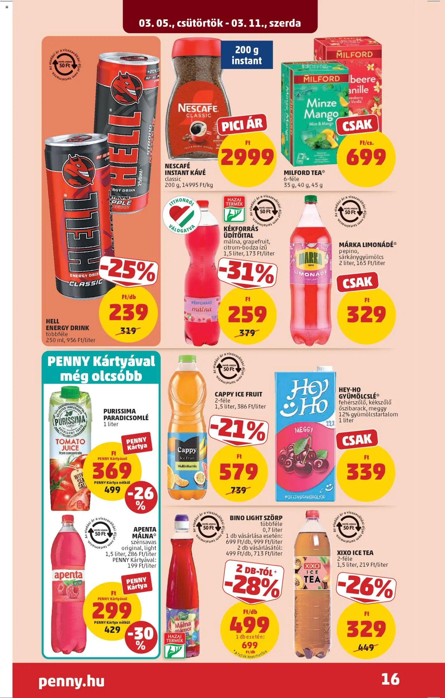 PENNY újság 2026.03.05. PENNY akciós újság (2026-03-05 - 2026-03-11)
