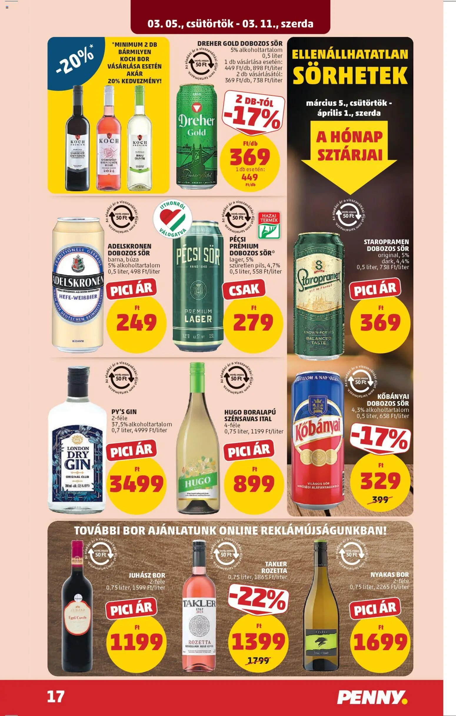 PENNY újság 2026.03.05. PENNY akciós újság (2026-03-05 - 2026-03-11)