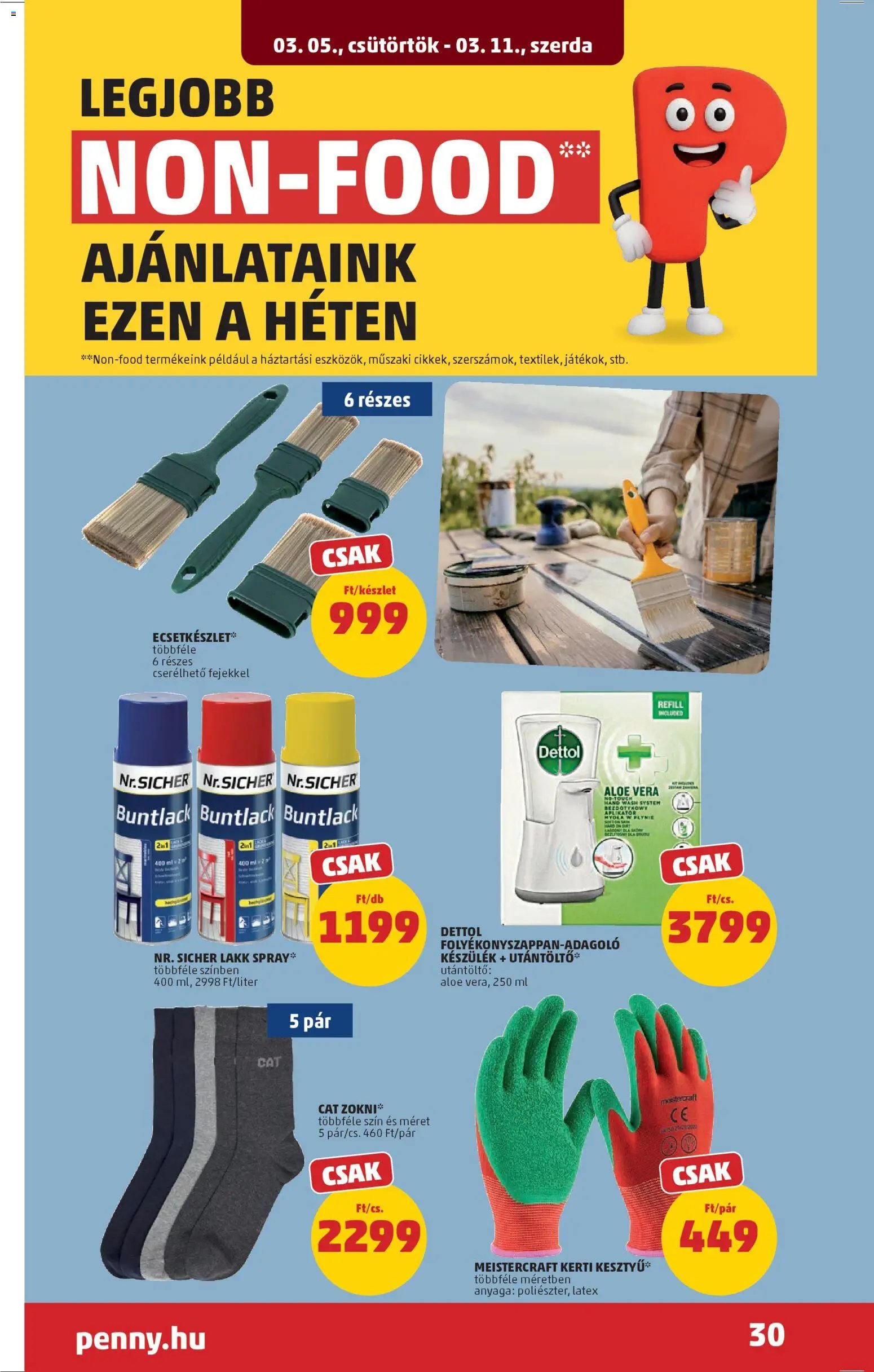 PENNY újság 2026.03.05. PENNY akciós újság (2026-03-05 - 2026-03-11)