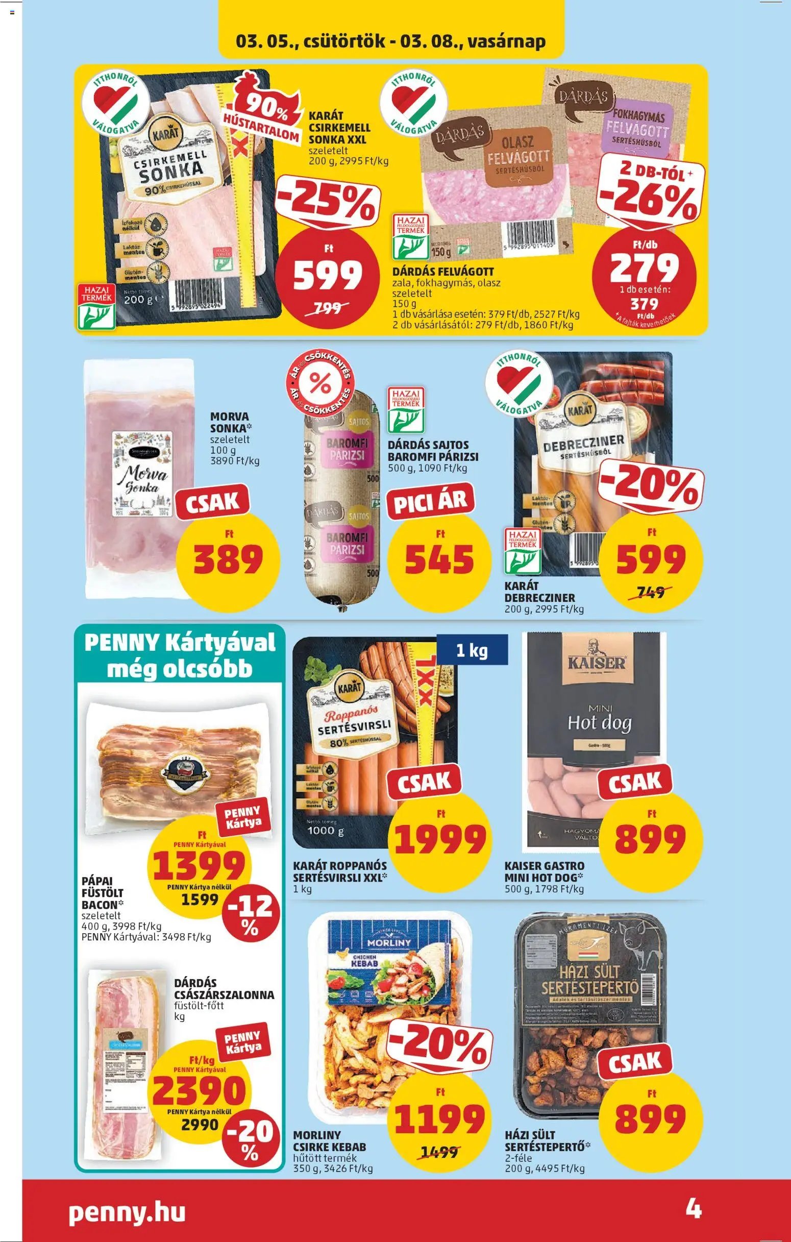 PENNY újság 2026.03.05. PENNY akciós újság (2026-03-05 - 2026-03-11)