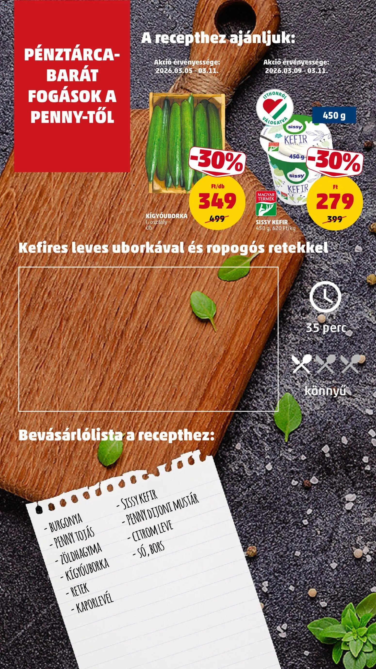 PENNY újság 2026.03.05. PENNY akciós újság (2026-03-05 - 2026-03-11)
