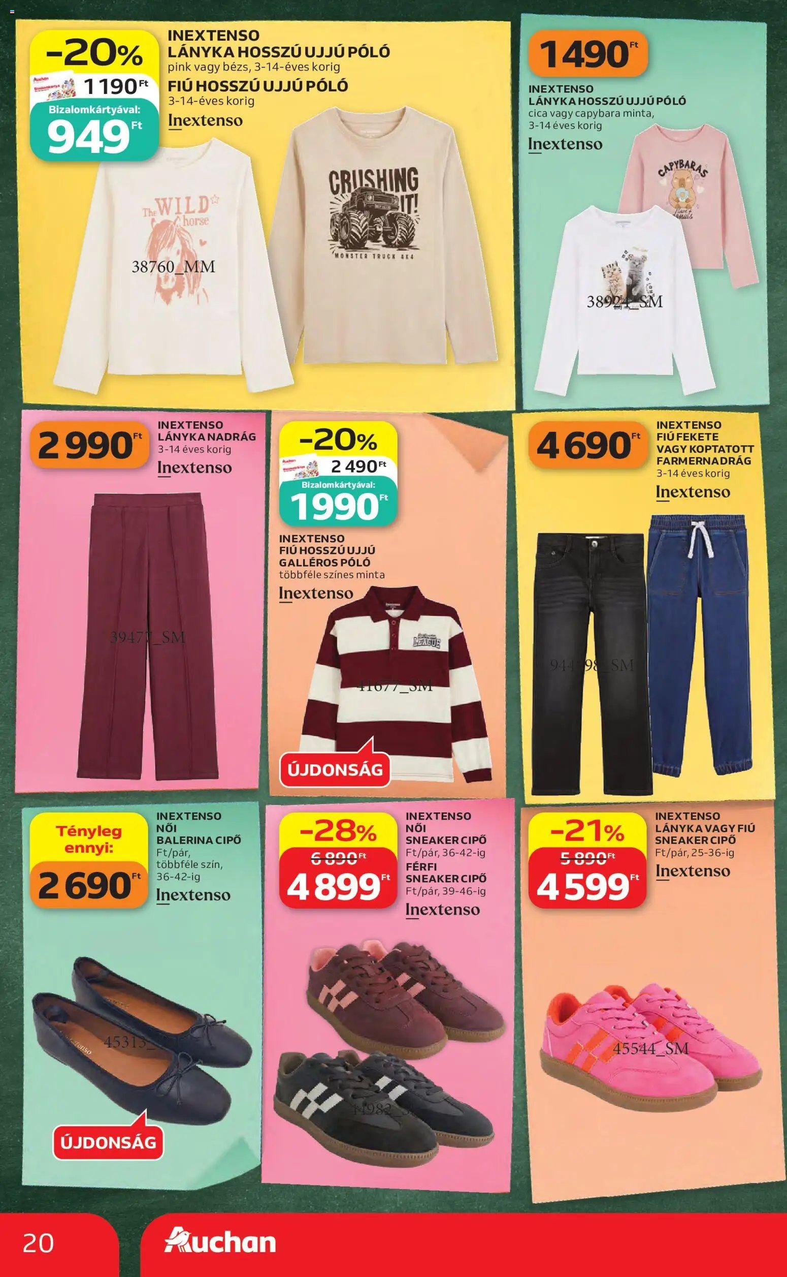Auchan újság 2026.08.06. Auchan Iskolakezdés ajánlatok