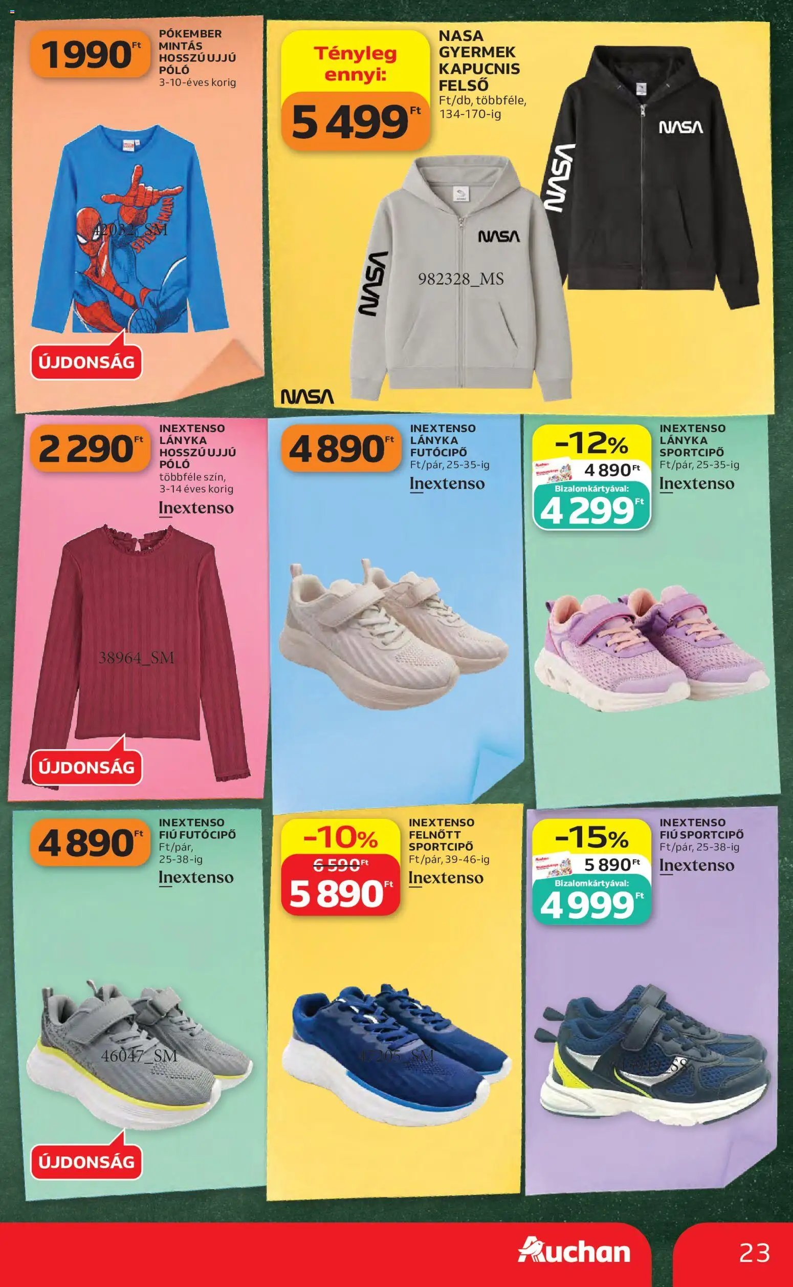 Auchan újság 2026.08.06. Auchan Iskolakezdés ajánlatok