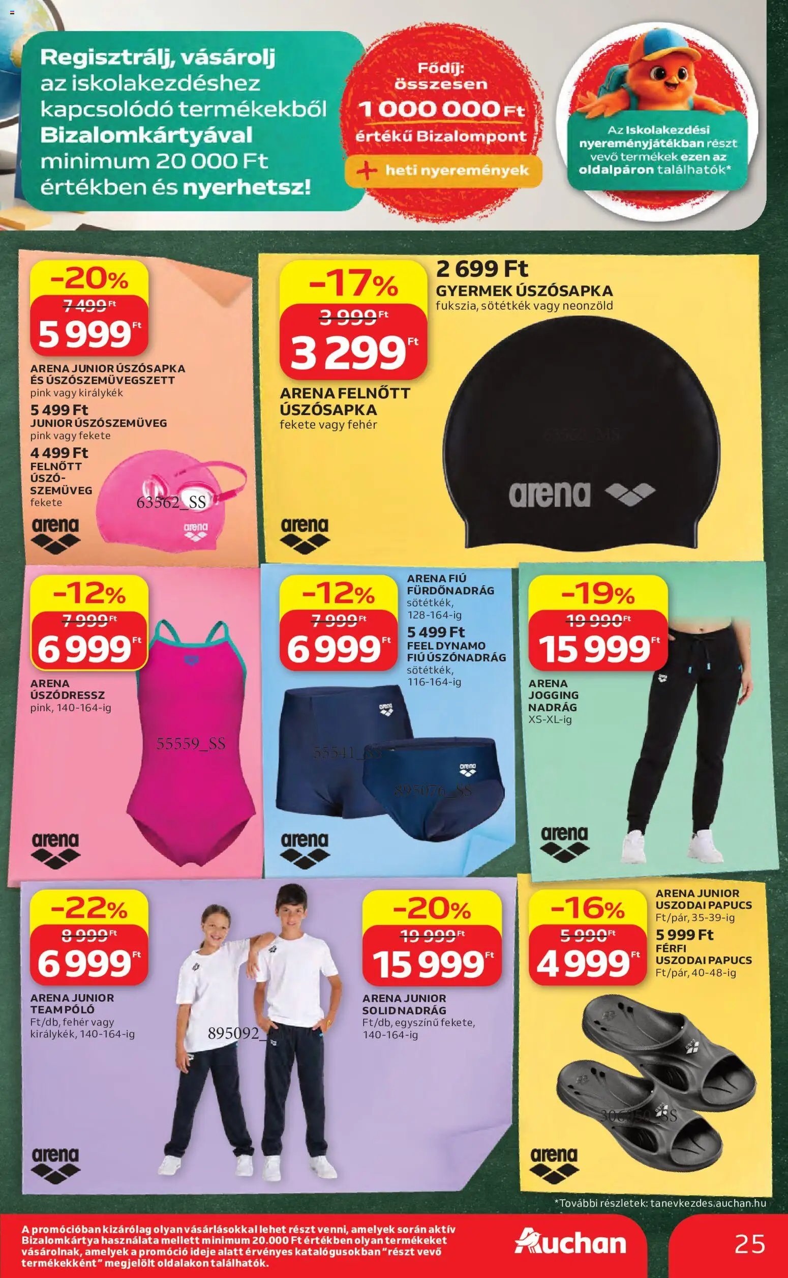 Auchan újság 2026.08.06. Auchan Iskolakezdés ajánlatok