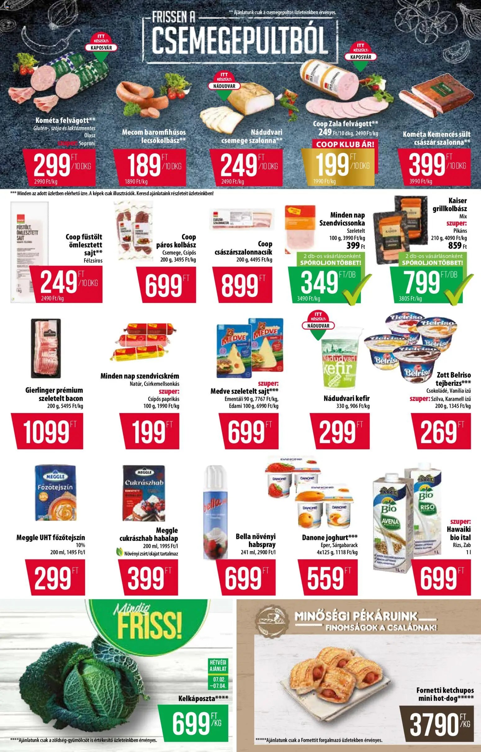 COOP újság 2026.07.02. COOP akciós újság