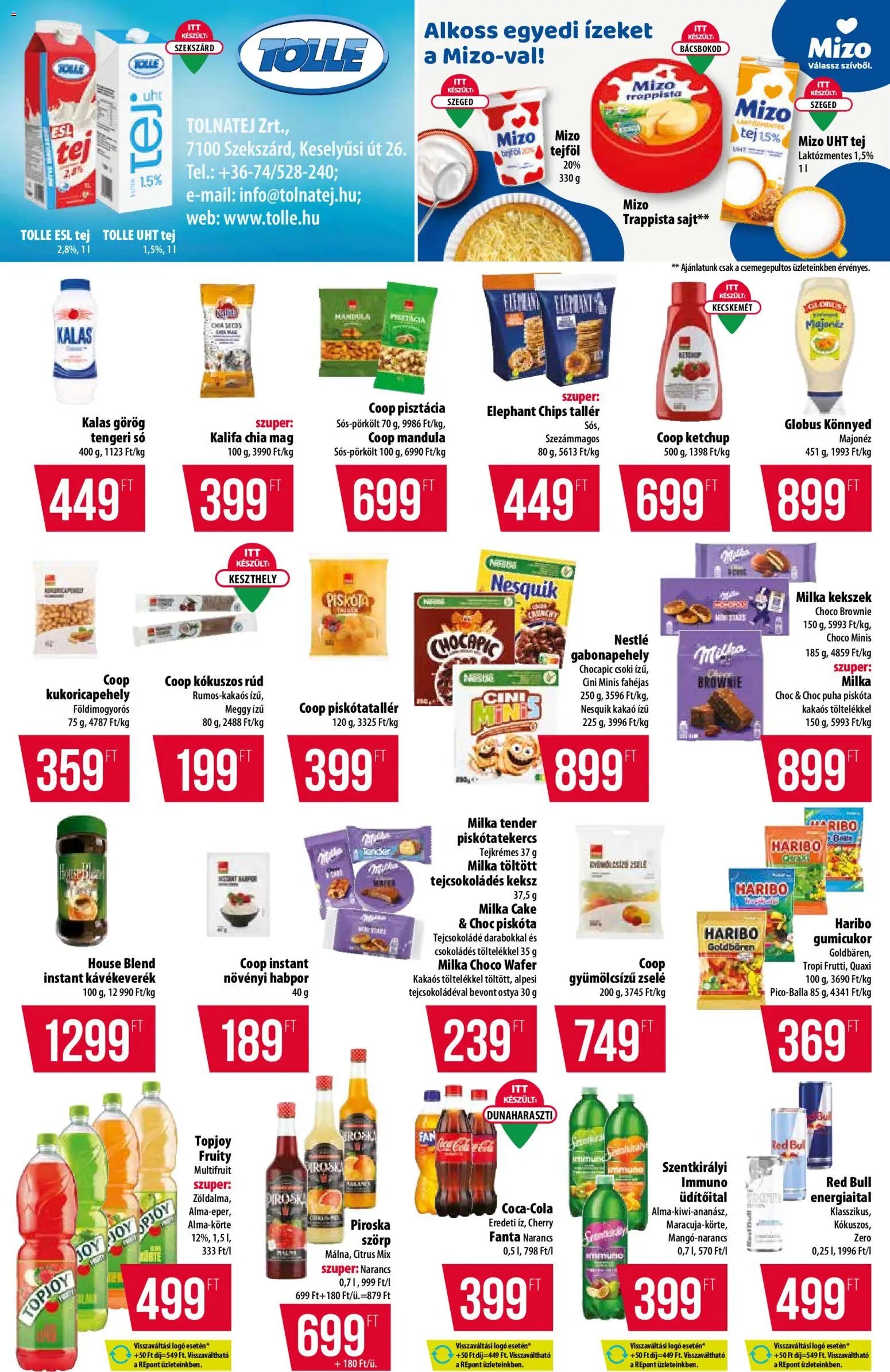 COOP újság 2026.07.02. COOP akciós újság