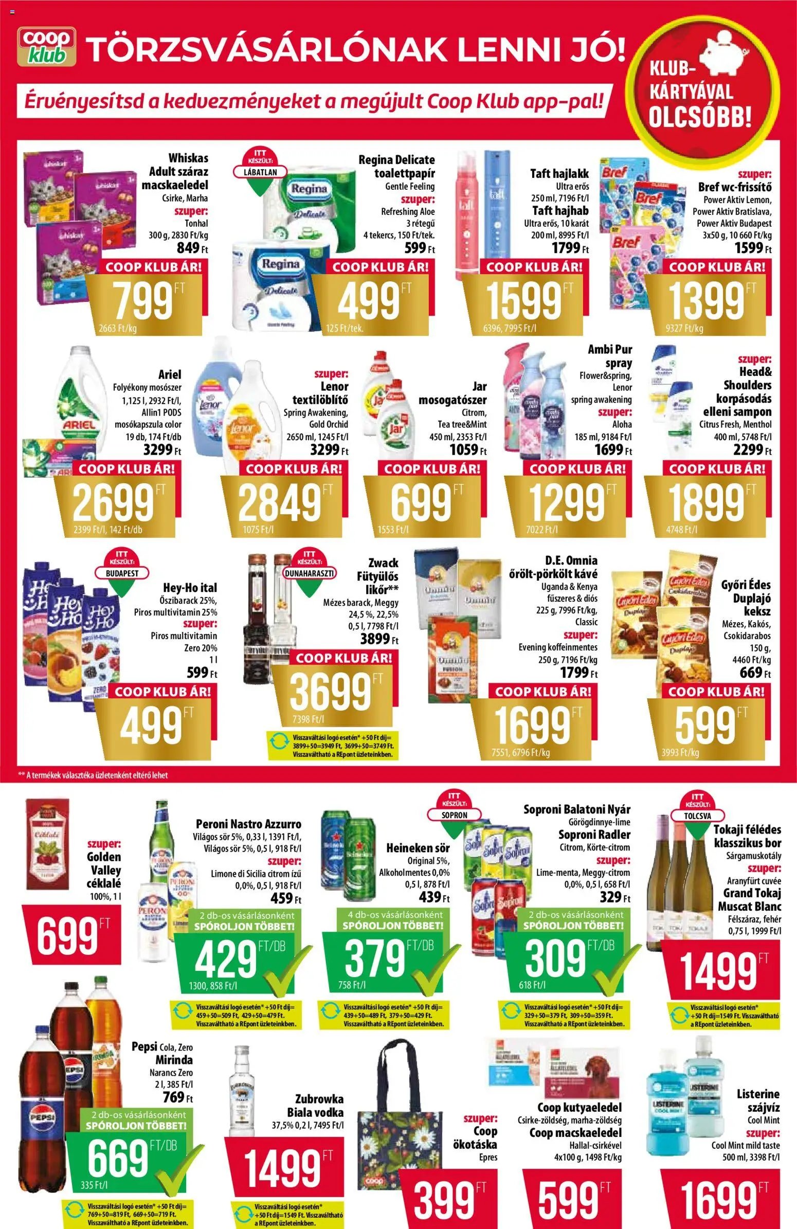 COOP újság 2026.07.02. COOP akciós újság