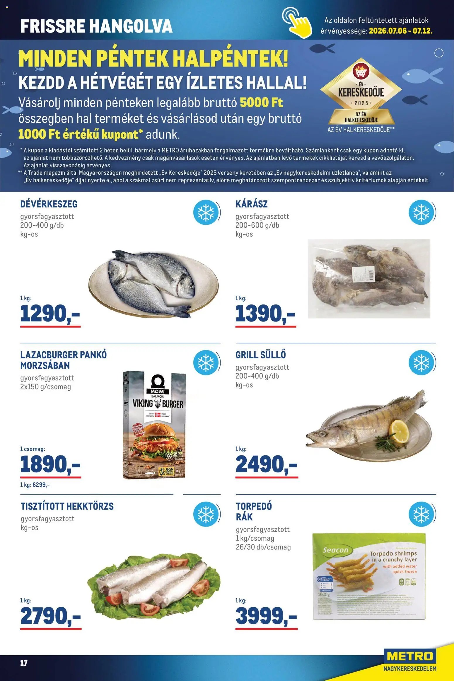 Metro újság 2026.07.01. Metro akciós újság