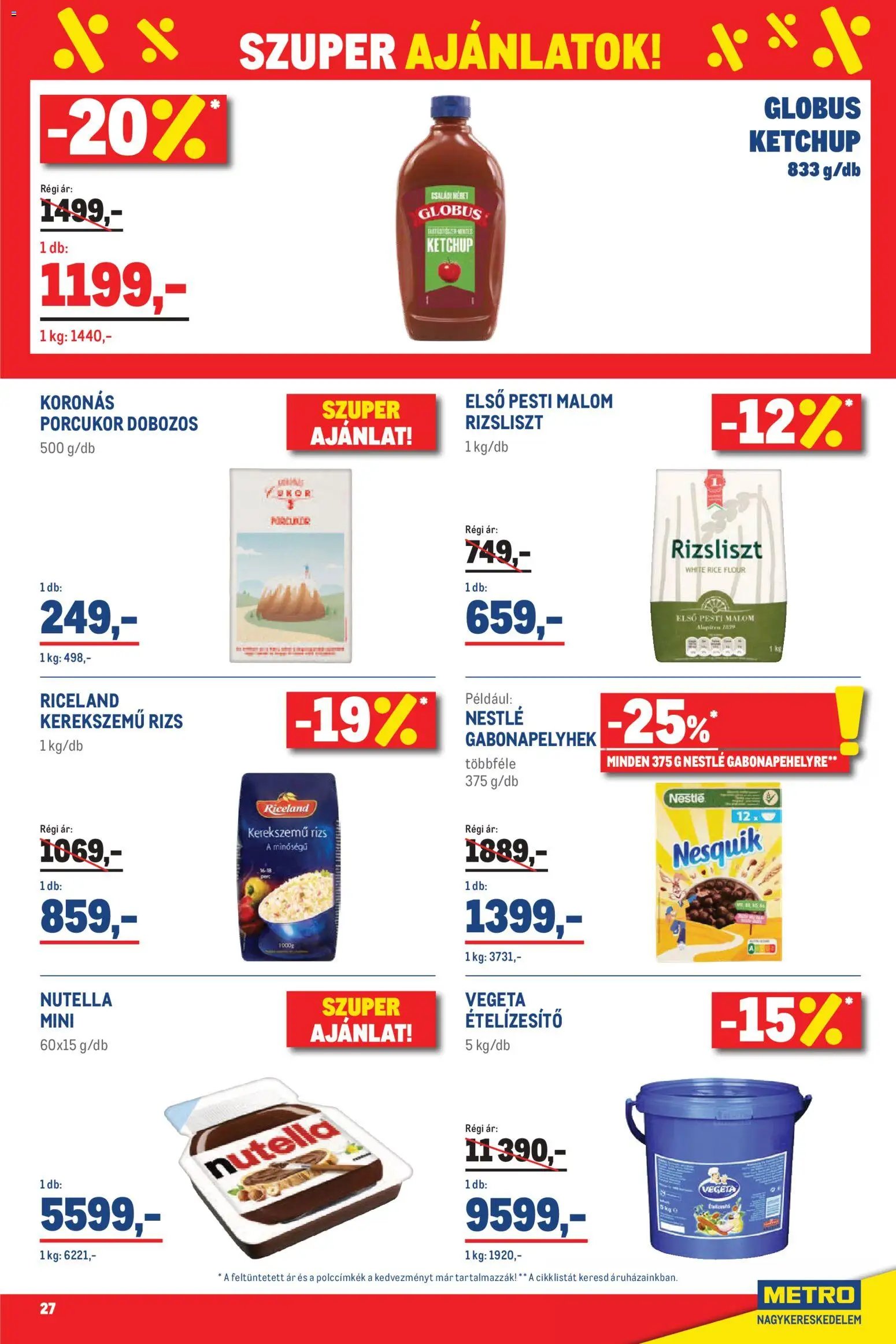 Metro újság 2026.07.01. Metro akciós újság