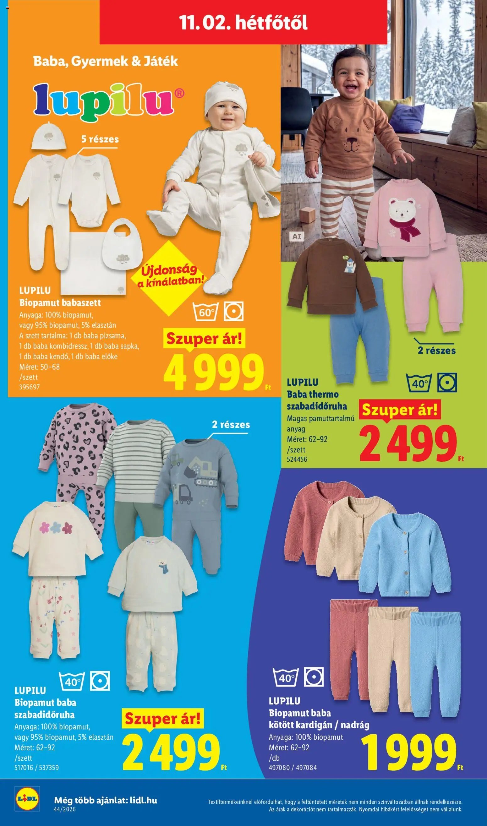 Lidl Nonfood kínálatunk 2026.10.29. - lapozható formában szórólap ✳️