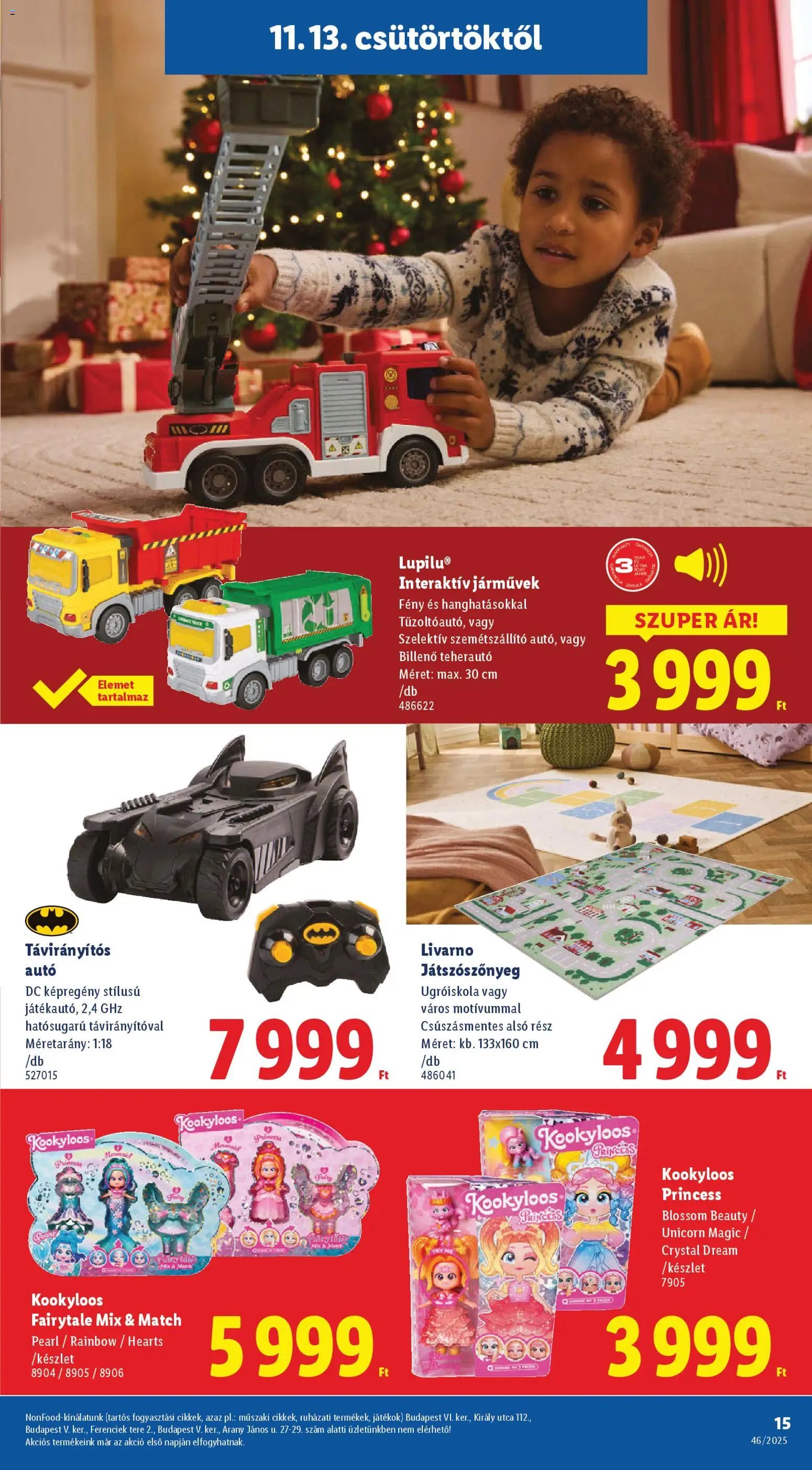 Lidl újság 2025.11.13. Játék katalógus (2025-11-13 - 2025-12-28)