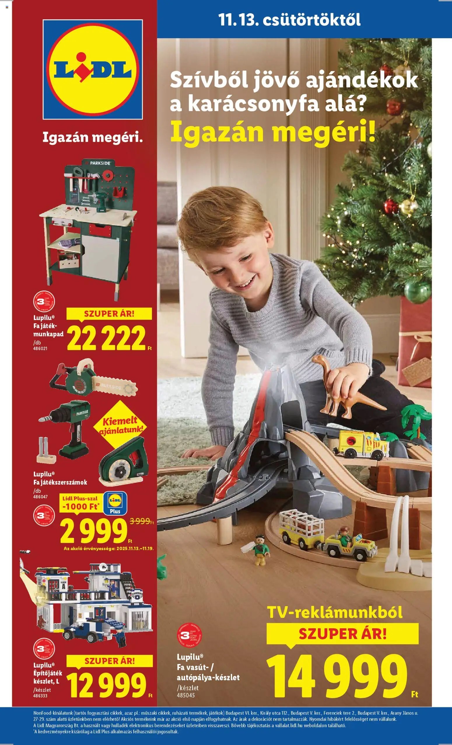 Lidl újság 2025.11.13. Játék katalógus (2025-11-13 - 2025-12-28)