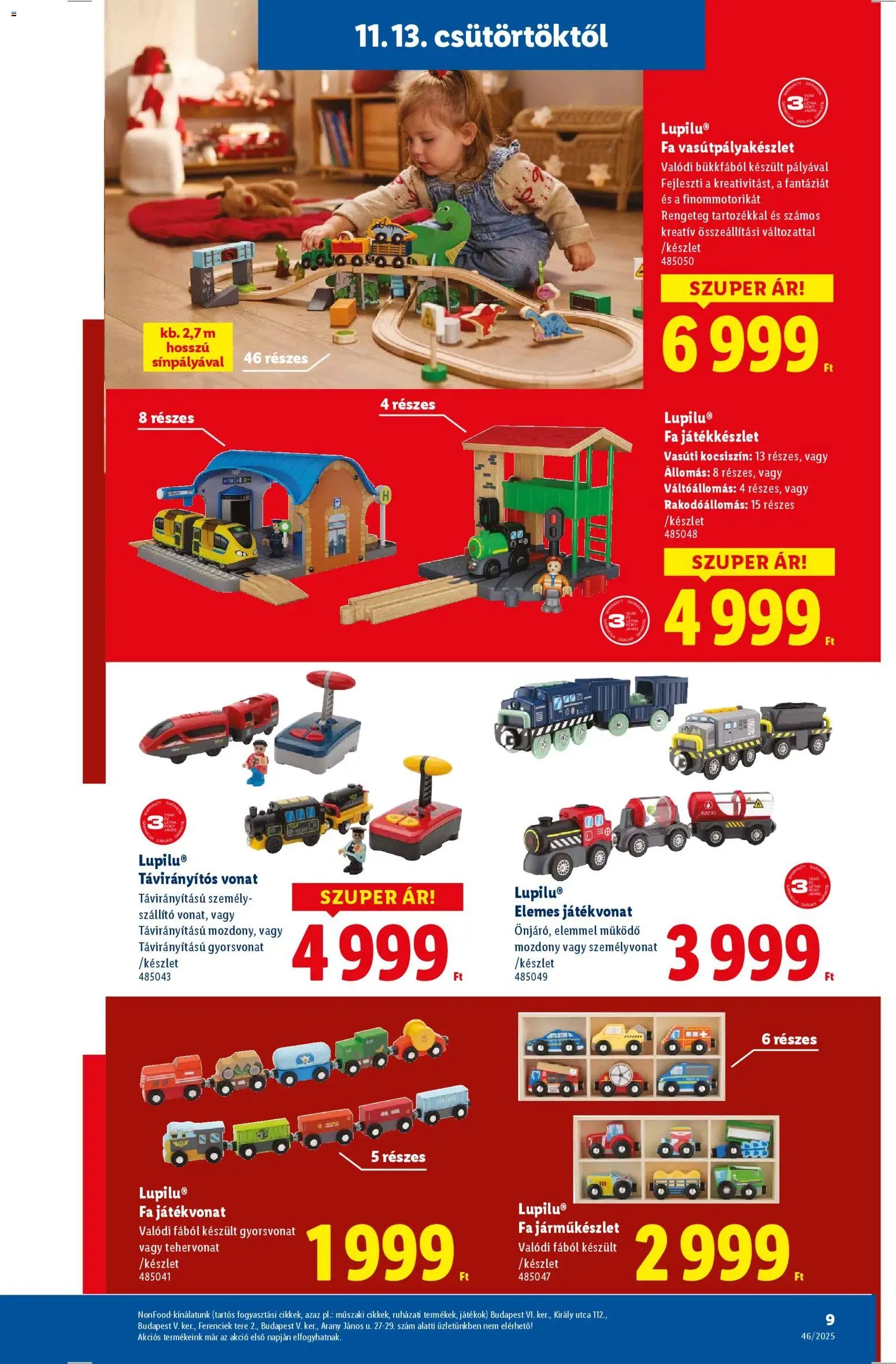 Lidl újság 2025.11.13. Játék katalógus (2025-11-13 - 2025-12-28)