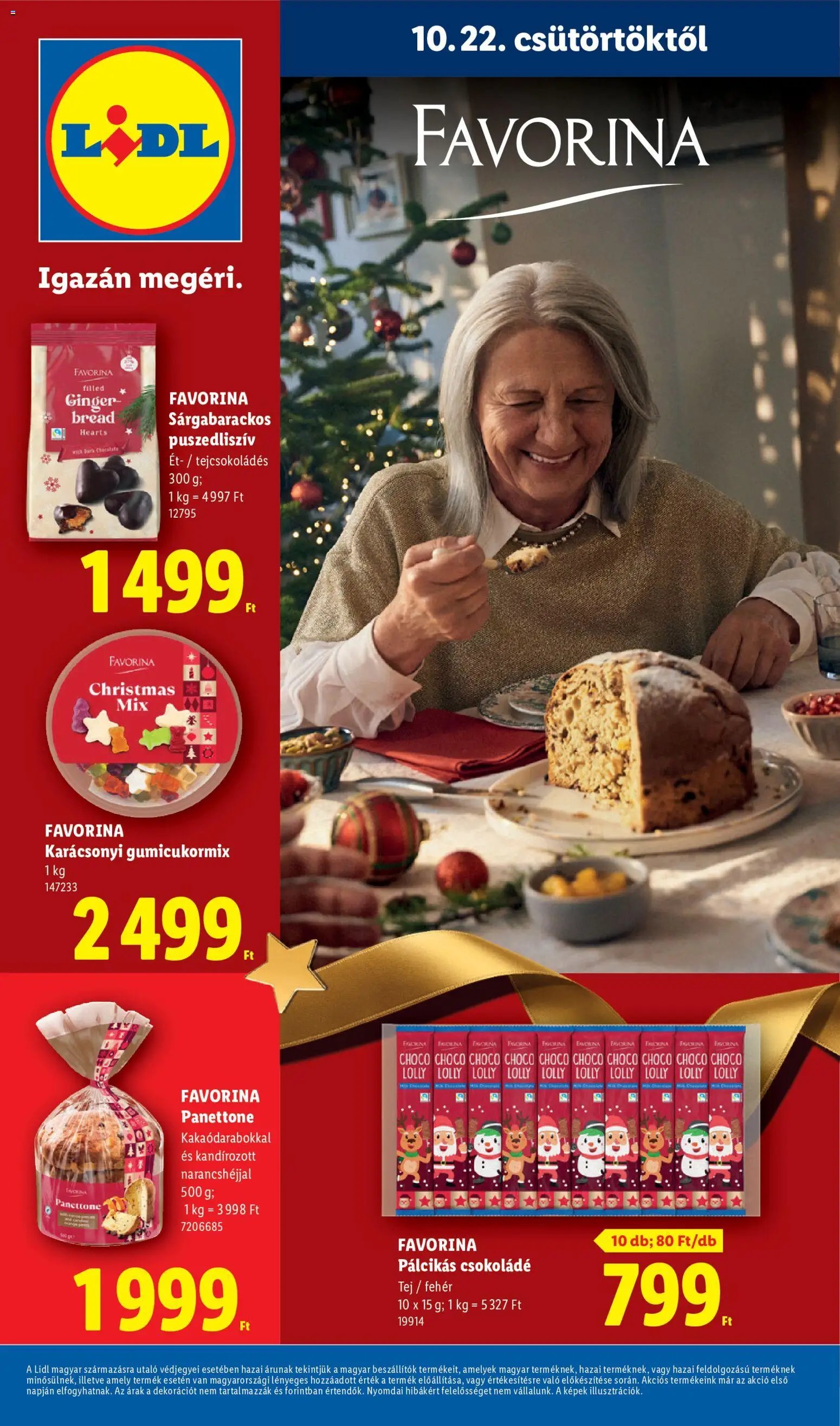 Lidl Karácsony akciós újság 2026.10.22. -tól/től 🧑‍🎄❄️