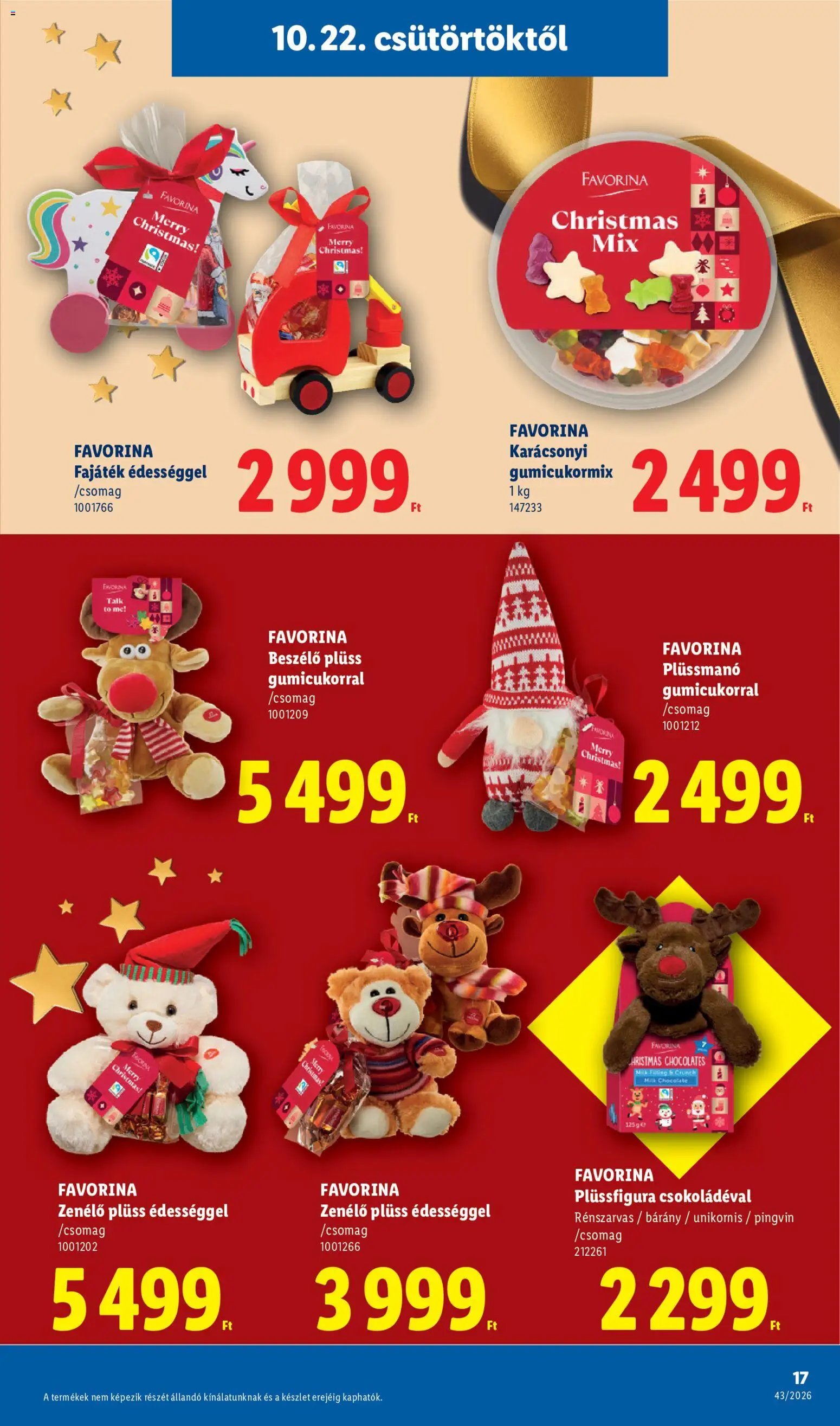 Lidl Karácsony akciós újság 2026.10.22. -tól/től 🧑‍🎄❄️