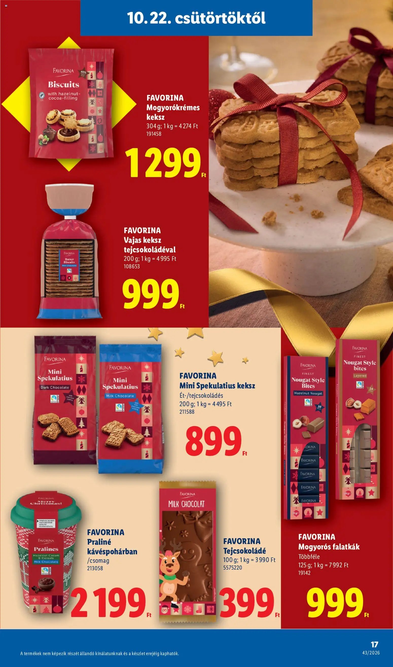 Lidl Karácsony akciós újság 2026.10.22. -tól/től 🧑‍🎄❄️