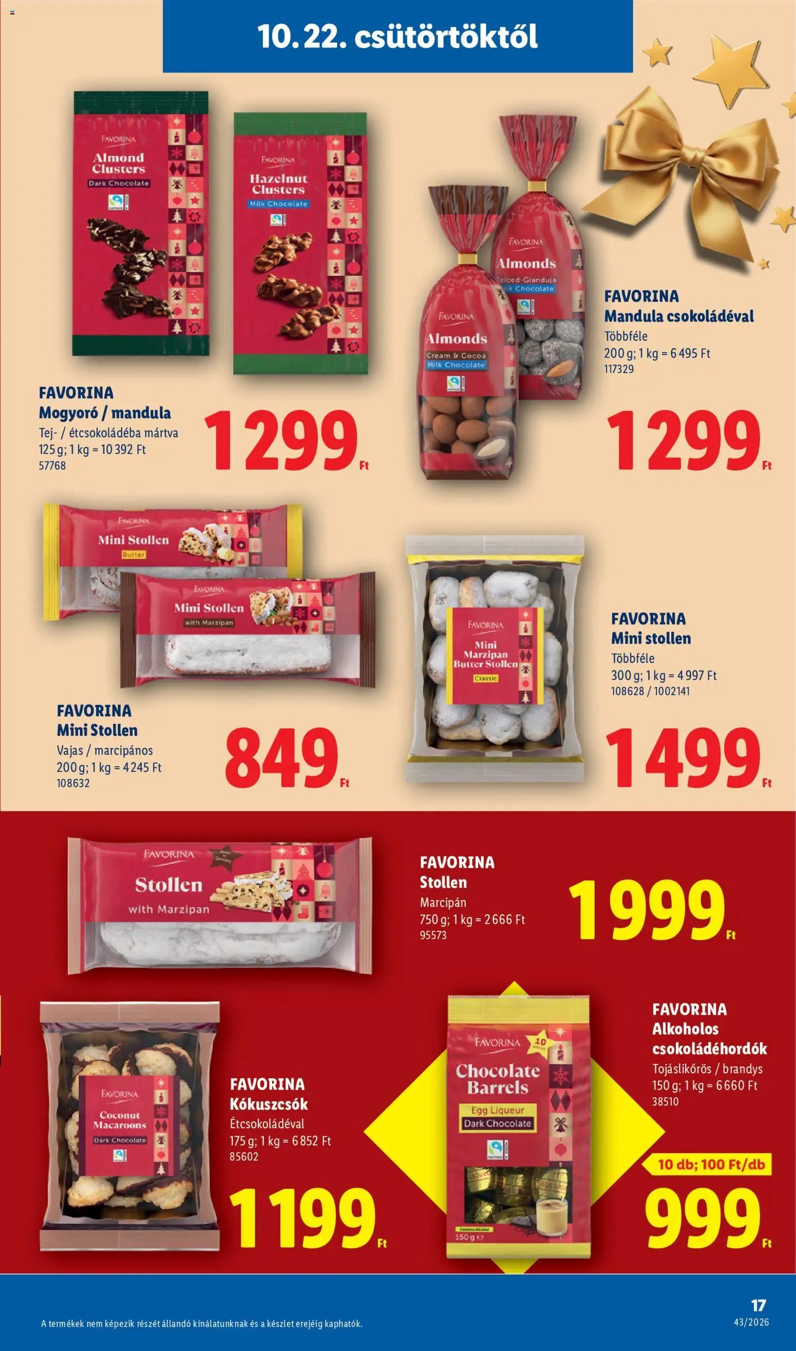 Lidl Karácsony akciós újság 2026.10.22. -tól/től 🧑‍🎄❄️