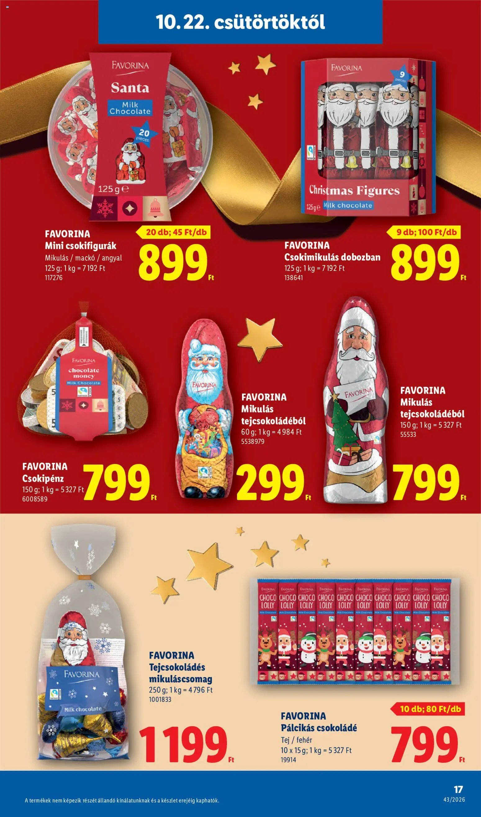 Lidl Karácsony akciós újság 2026.10.22. -tól/től 🧑‍🎄❄️