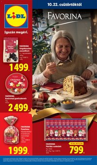Lidl Karácsony akciós újság 2026.10.22. -tól/től 🧑‍🎄❄️