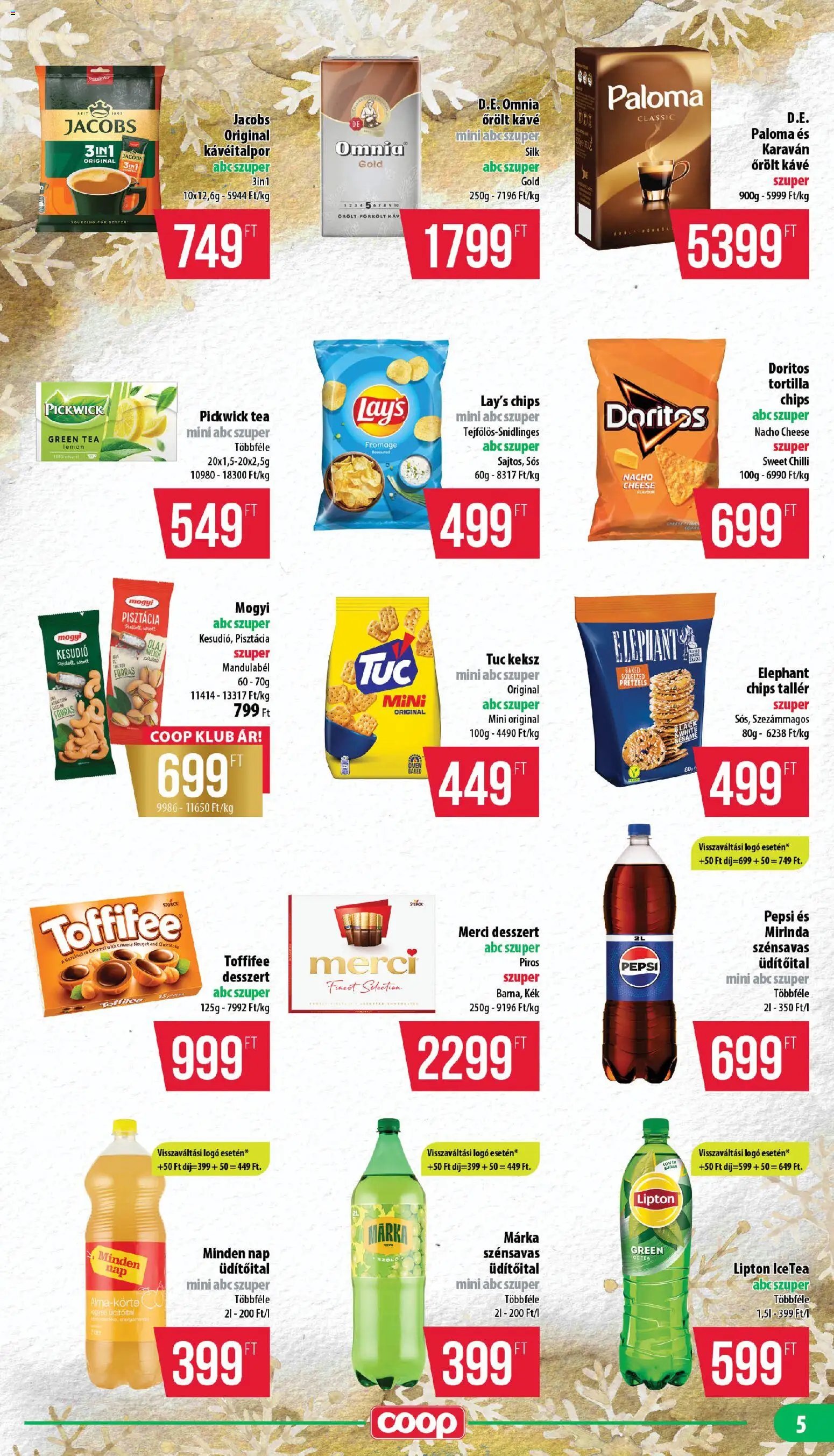 COOP újság 2025.12.18. Nyírzem - Mini & Abc & Szuper (2025-12-18 - 2025-12-31)