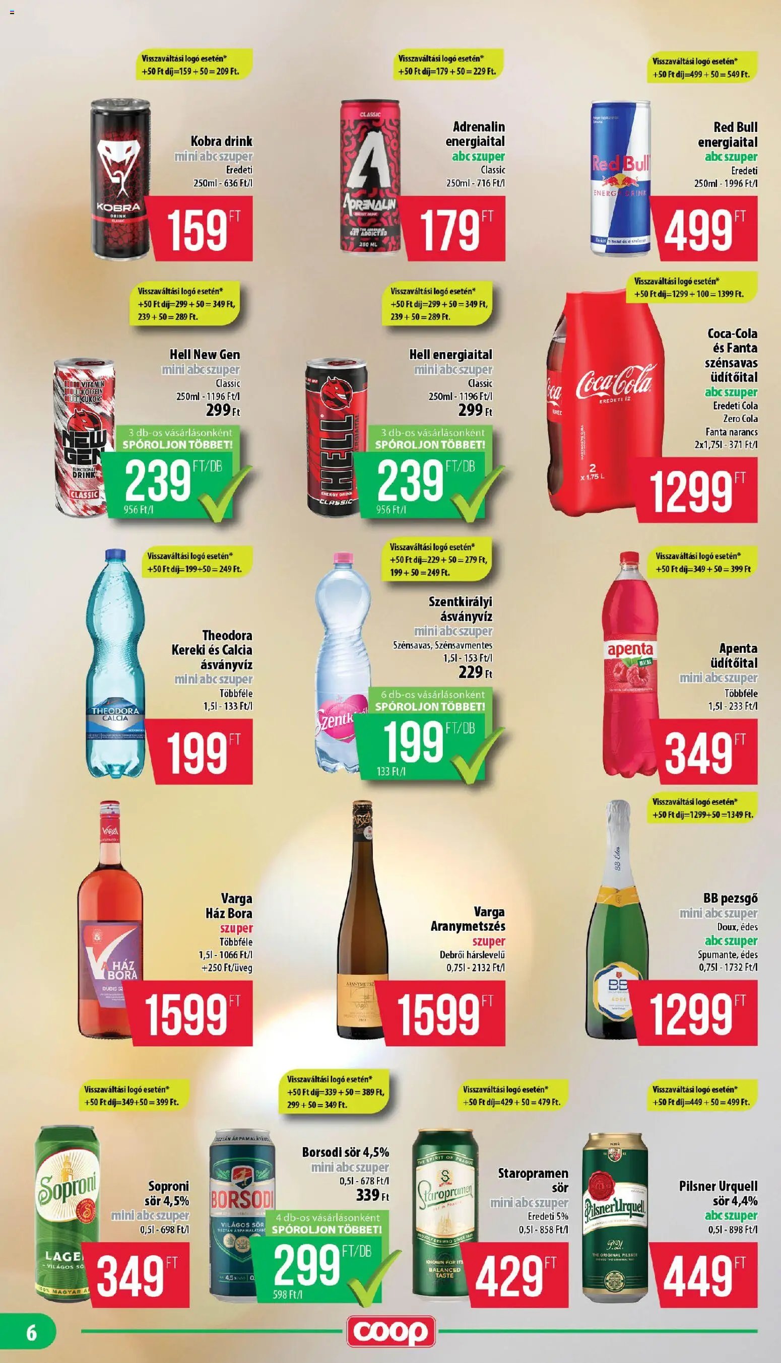 COOP újság 2025.12.18. Nyírzem - Mini & Abc & Szuper (2025-12-18 - 2025-12-31)
