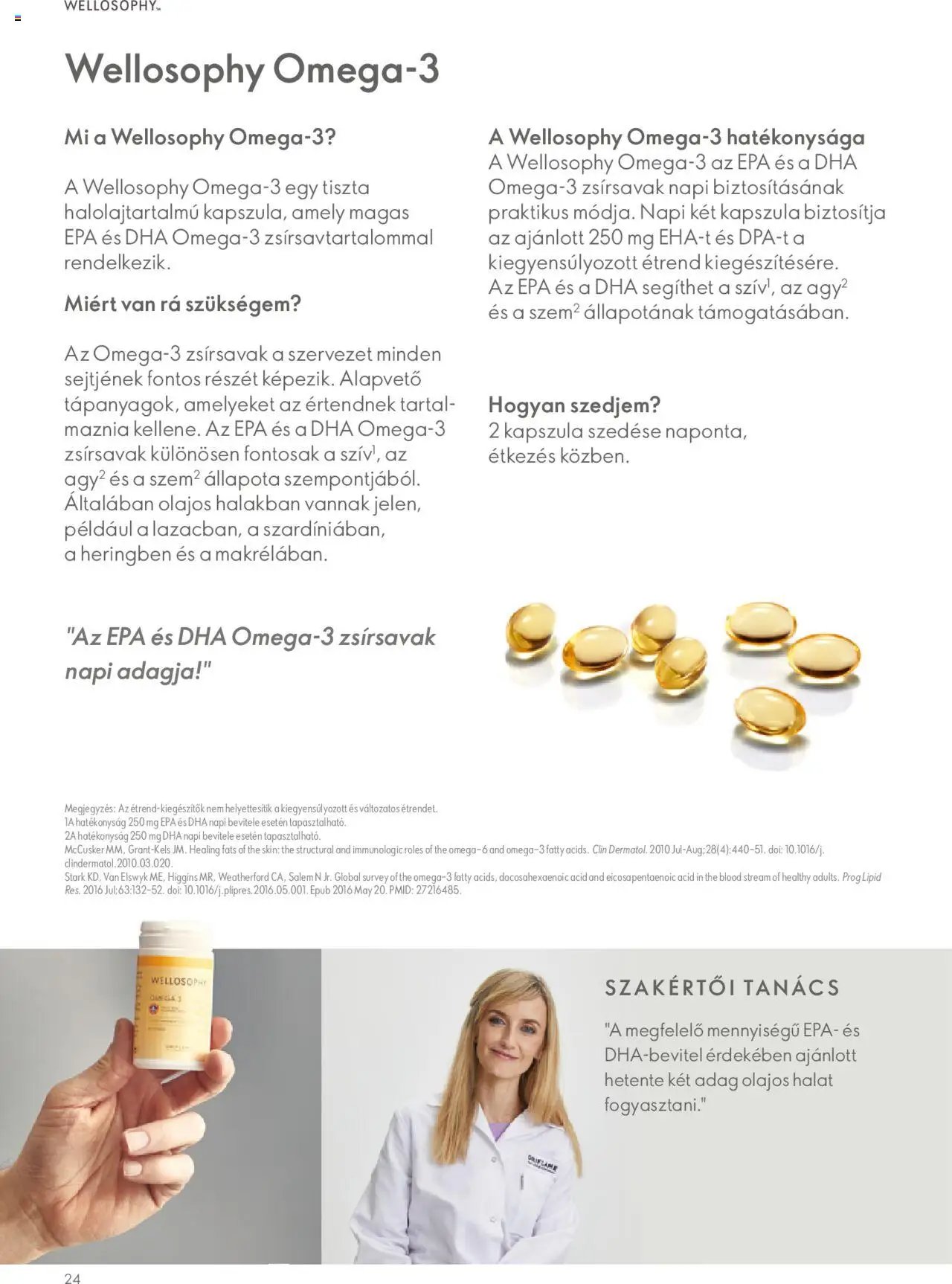 Oriflame újság 2023.11.09. Katalógus Oriflame Wellosophy (2023-11-09)