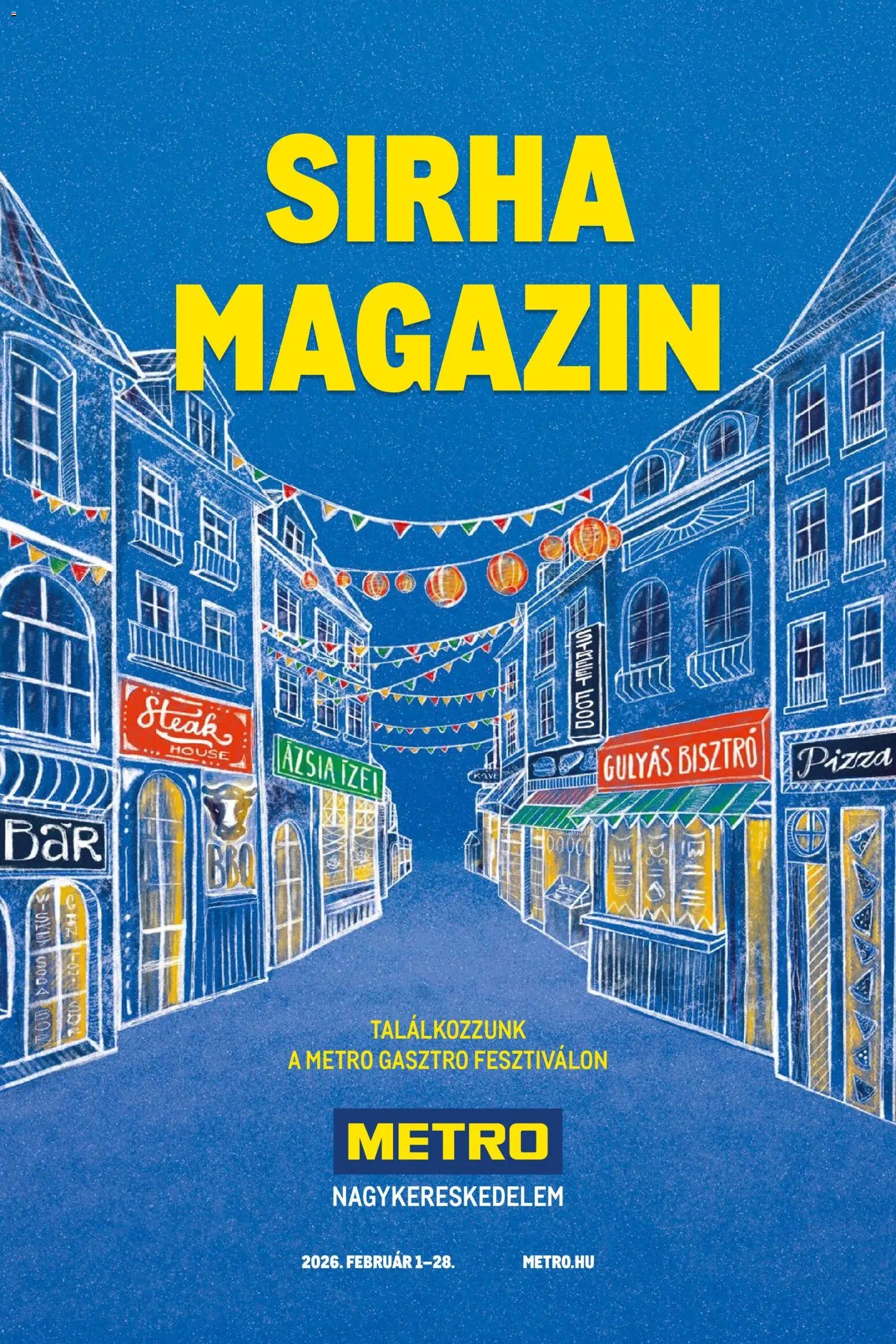 Metro újság 2026.02.01. Sirha magazin 2026/02 (2026-02-01 - 2026-02-28)