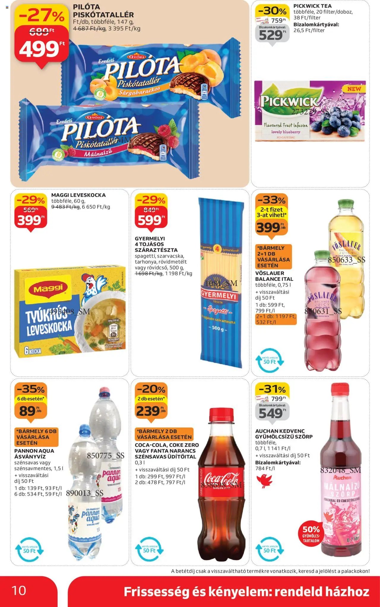 Auchan újság 2025.10.16. Szupermarket akciós újság (2025-10-16 - 2025-10-22)