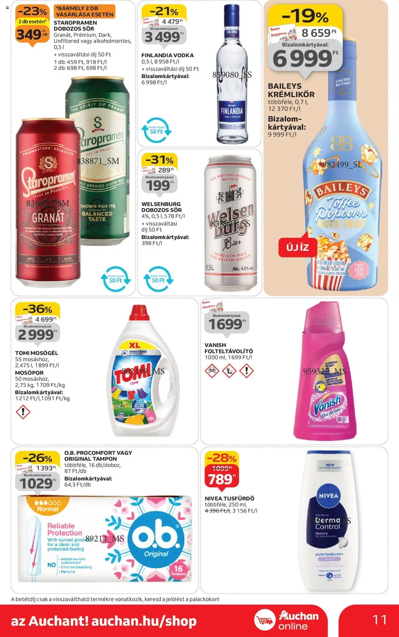 Auchan újság 2025.10.16. Szupermarket akciós újság (2025-10-16 - 2025-10-22)