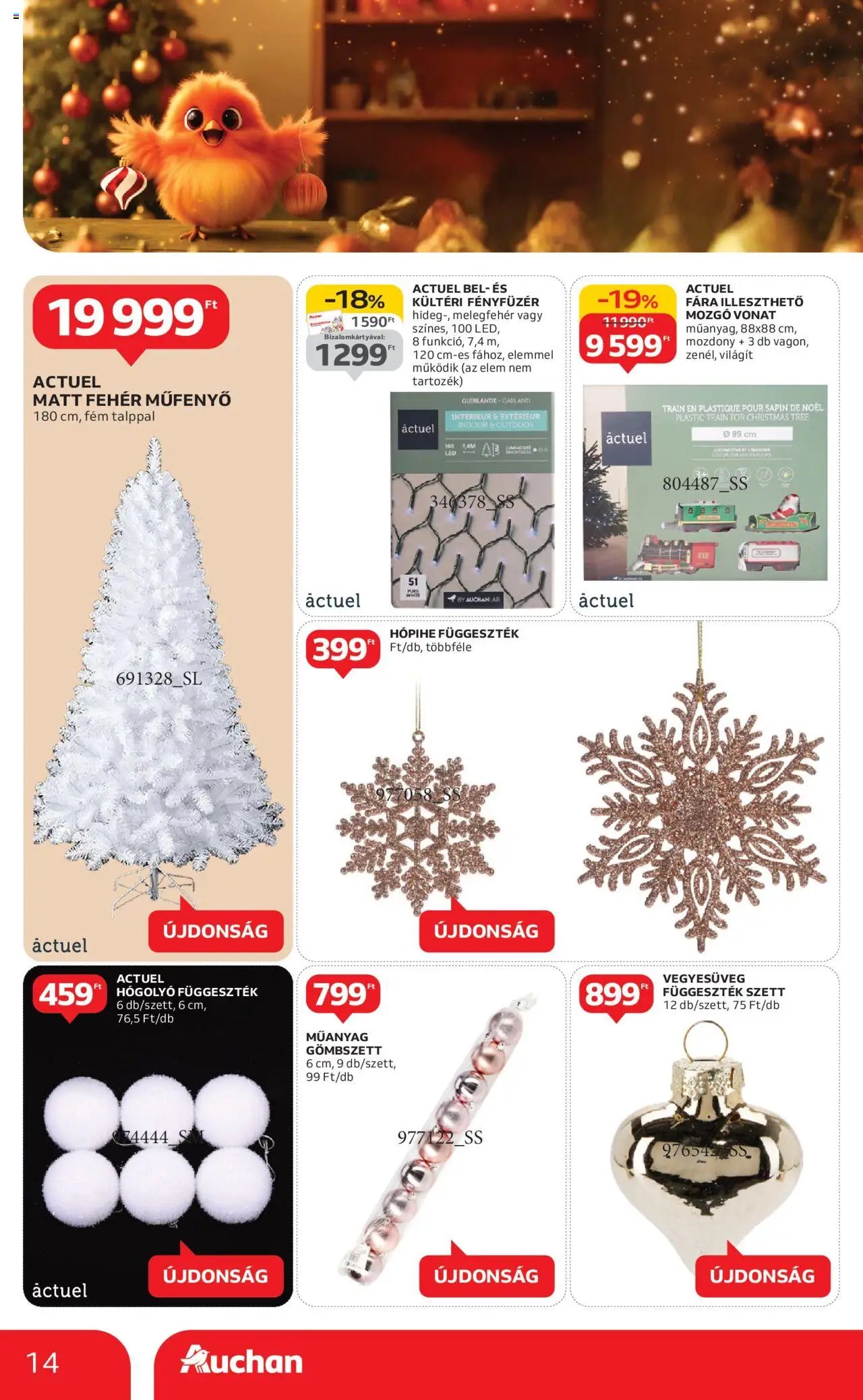 Auchan újság 2025.10.16. Szupermarket akciós újság (2025-10-16 - 2025-10-22)
