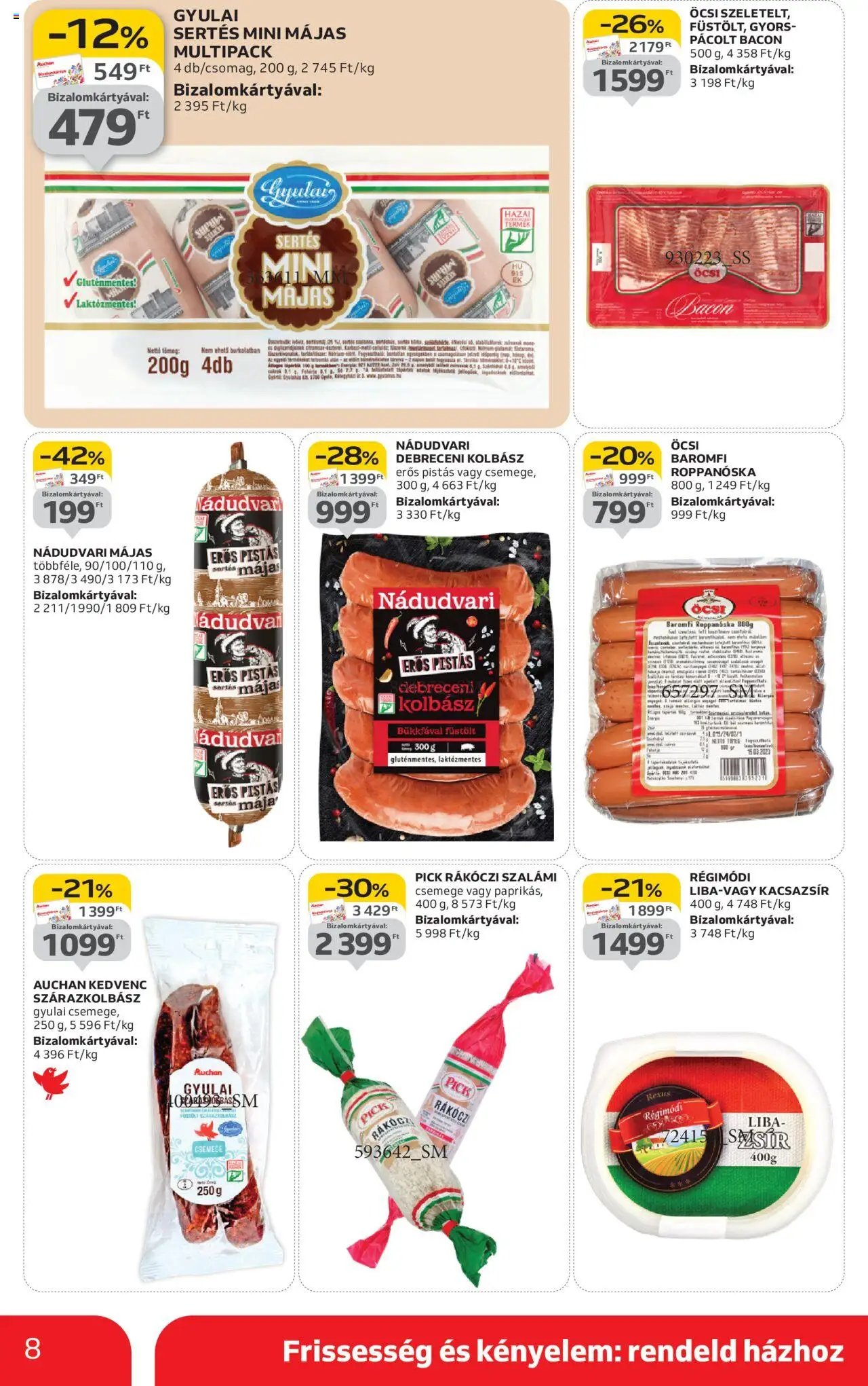 Auchan újság 2025.10.16. Szupermarket akciós újság (2025-10-16 - 2025-10-22)