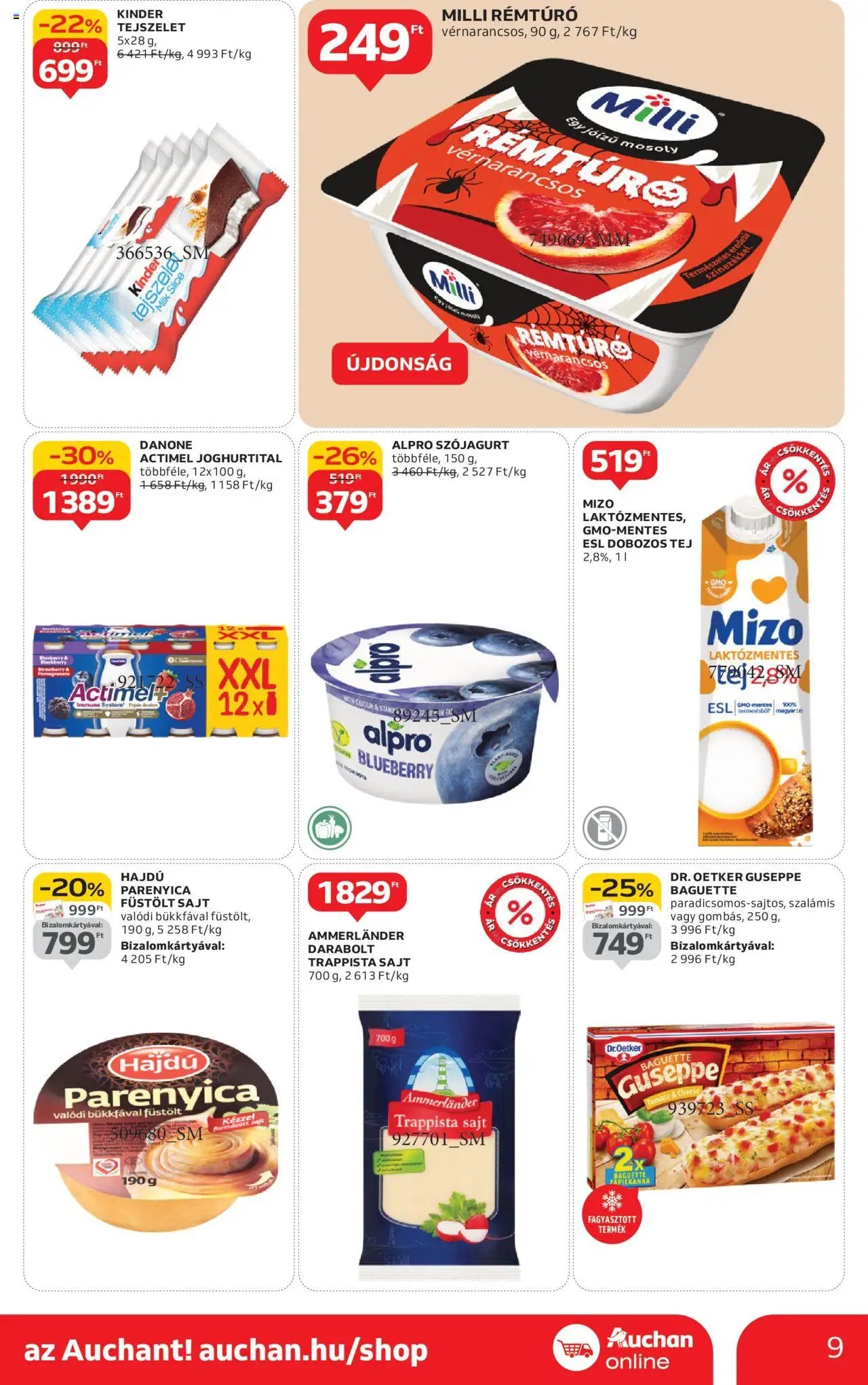Auchan újság 2025.10.16. Szupermarket akciós újság (2025-10-16 - 2025-10-22)