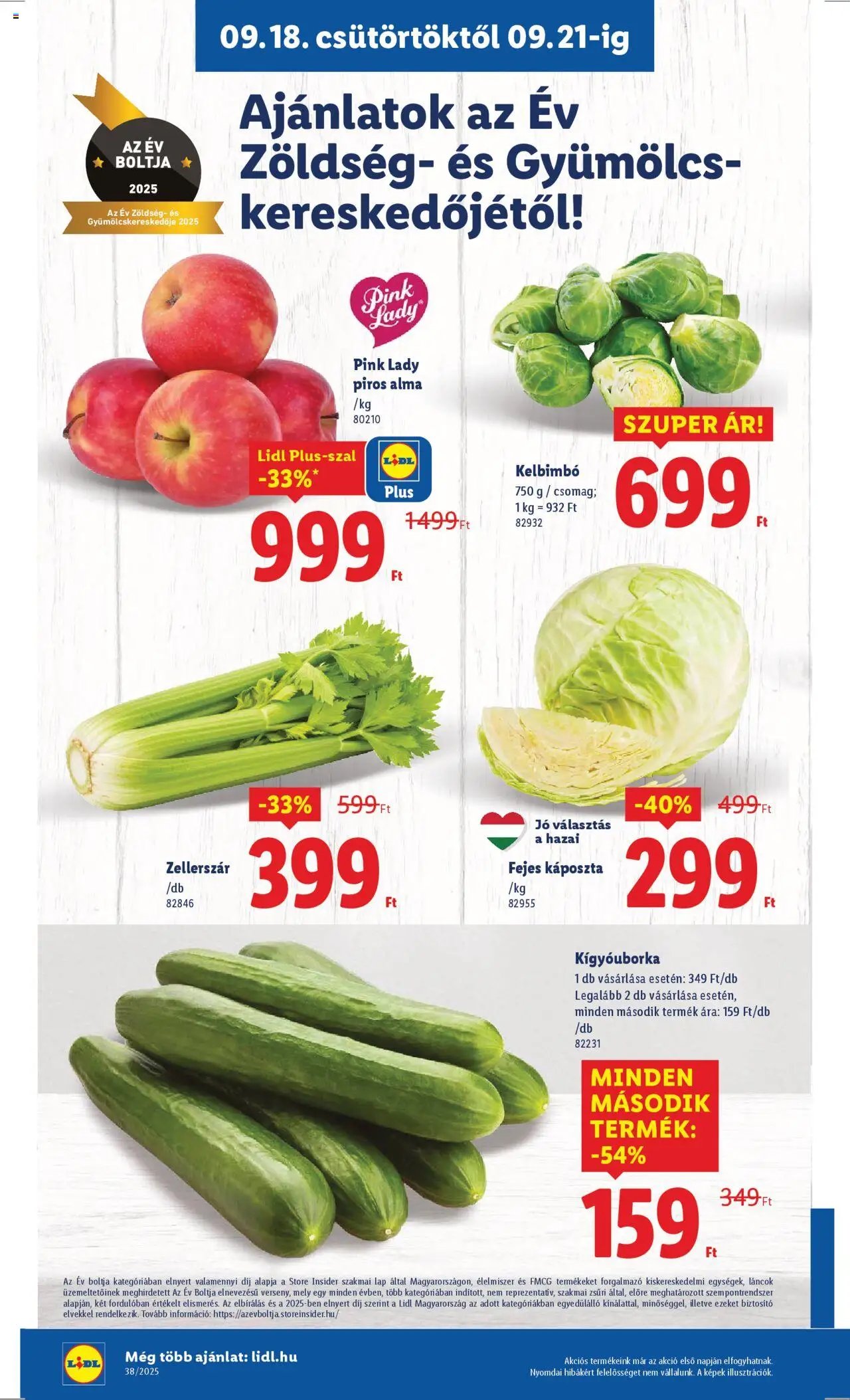 Lidl újság 2025.09.18. Akciós újság Lidl (2025-09-18 - 2025-09-24)