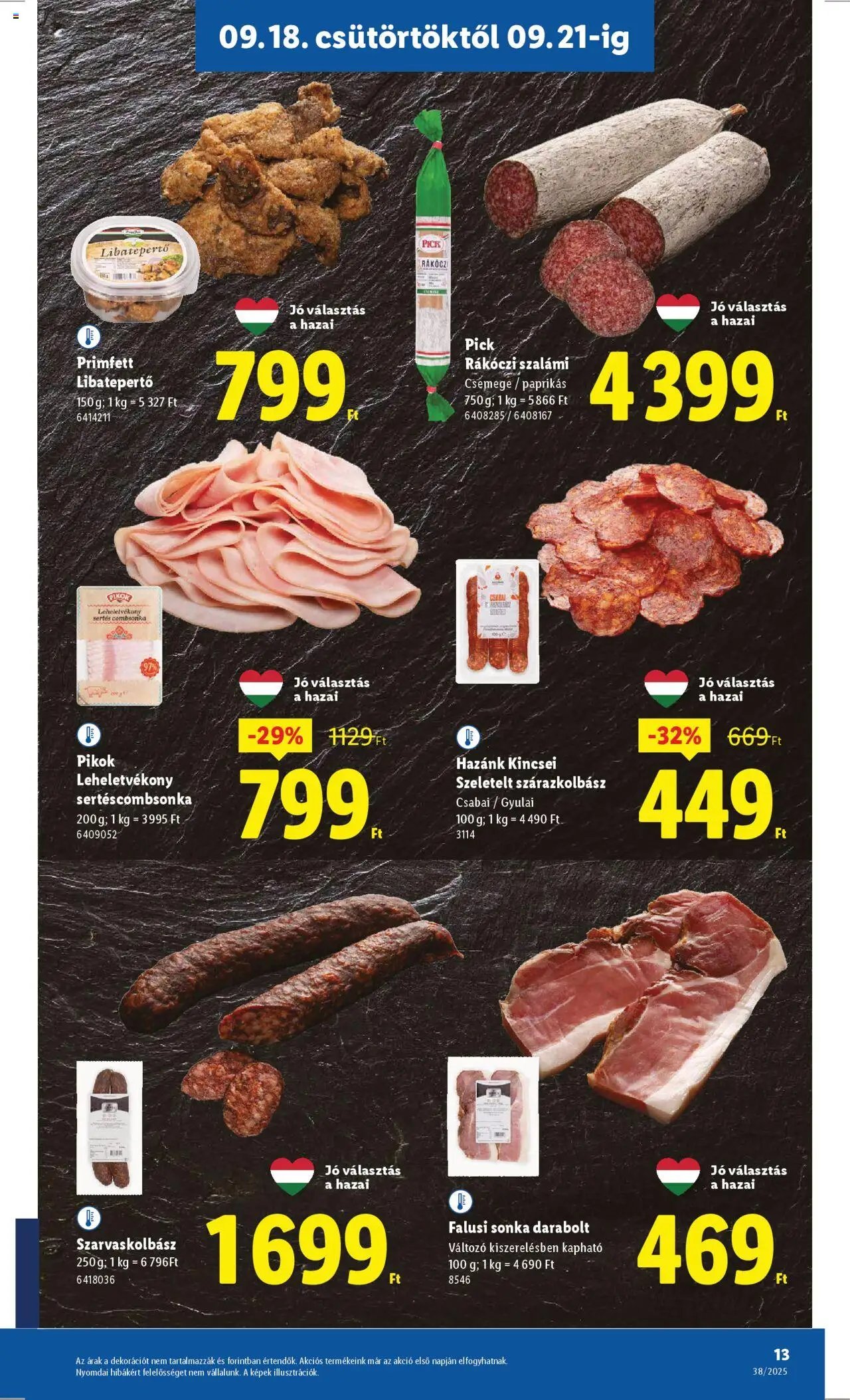 Lidl újság 2025.09.18. Akciós újság Lidl (2025-09-18 - 2025-09-24)