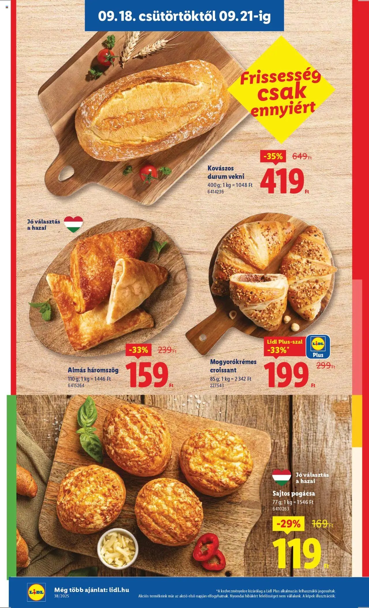 Lidl újság 2025.09.18. Akciós újság Lidl (2025-09-18 - 2025-09-24)