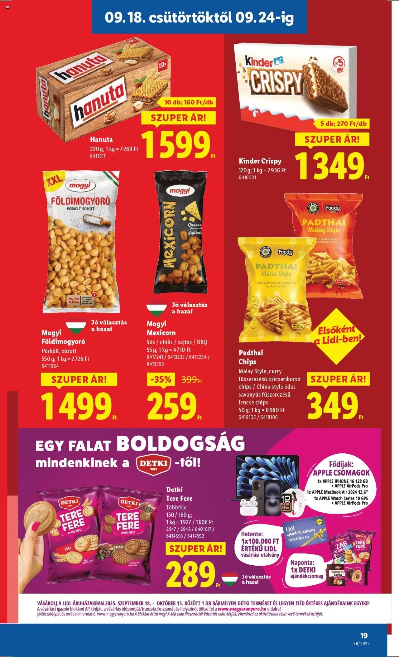 Lidl újság 2025.09.18. Akciós újság Lidl (2025-09-18 - 2025-09-24)