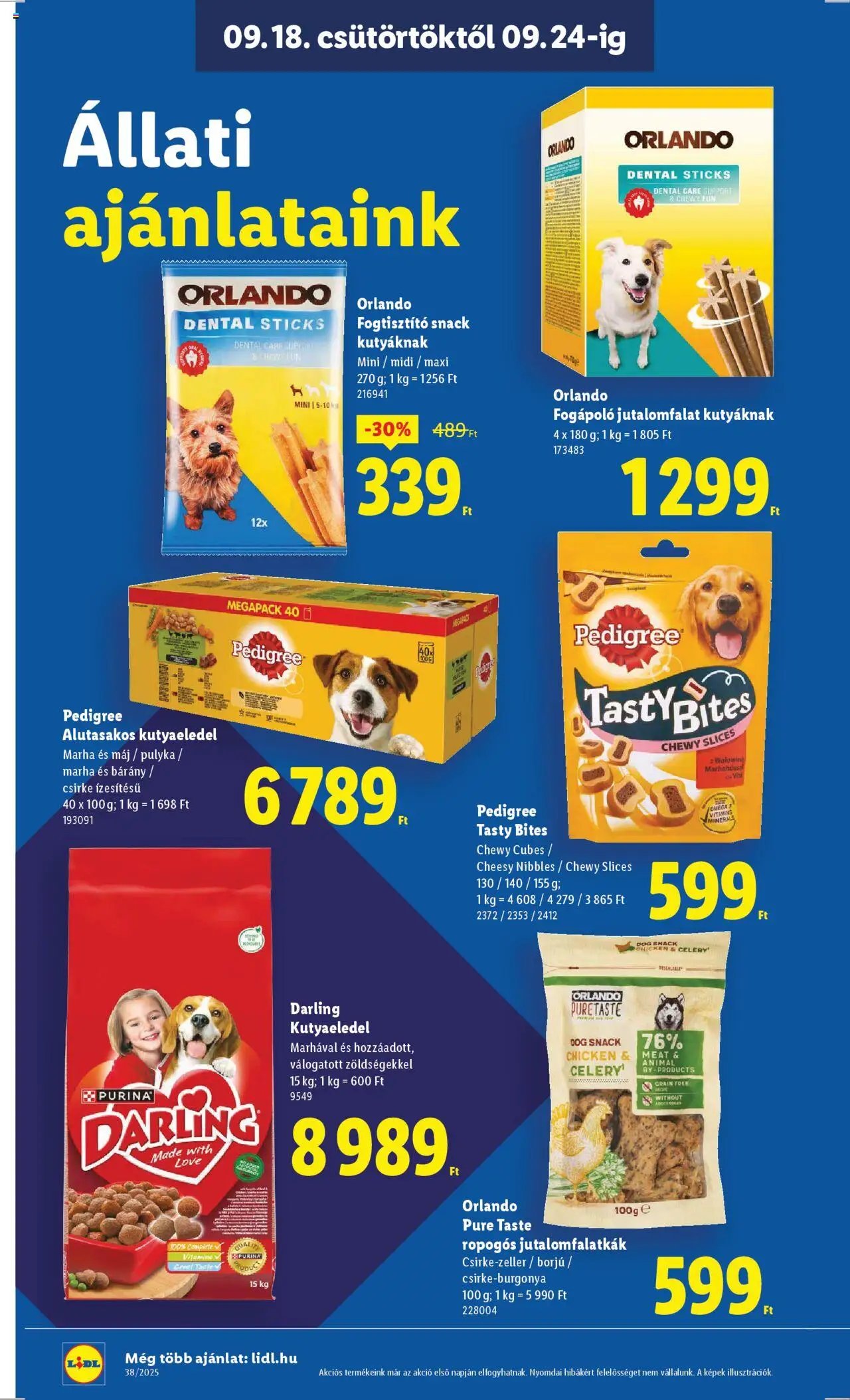 Lidl újság 2025.09.18. Akciós újság Lidl (2025-09-18 - 2025-09-24)