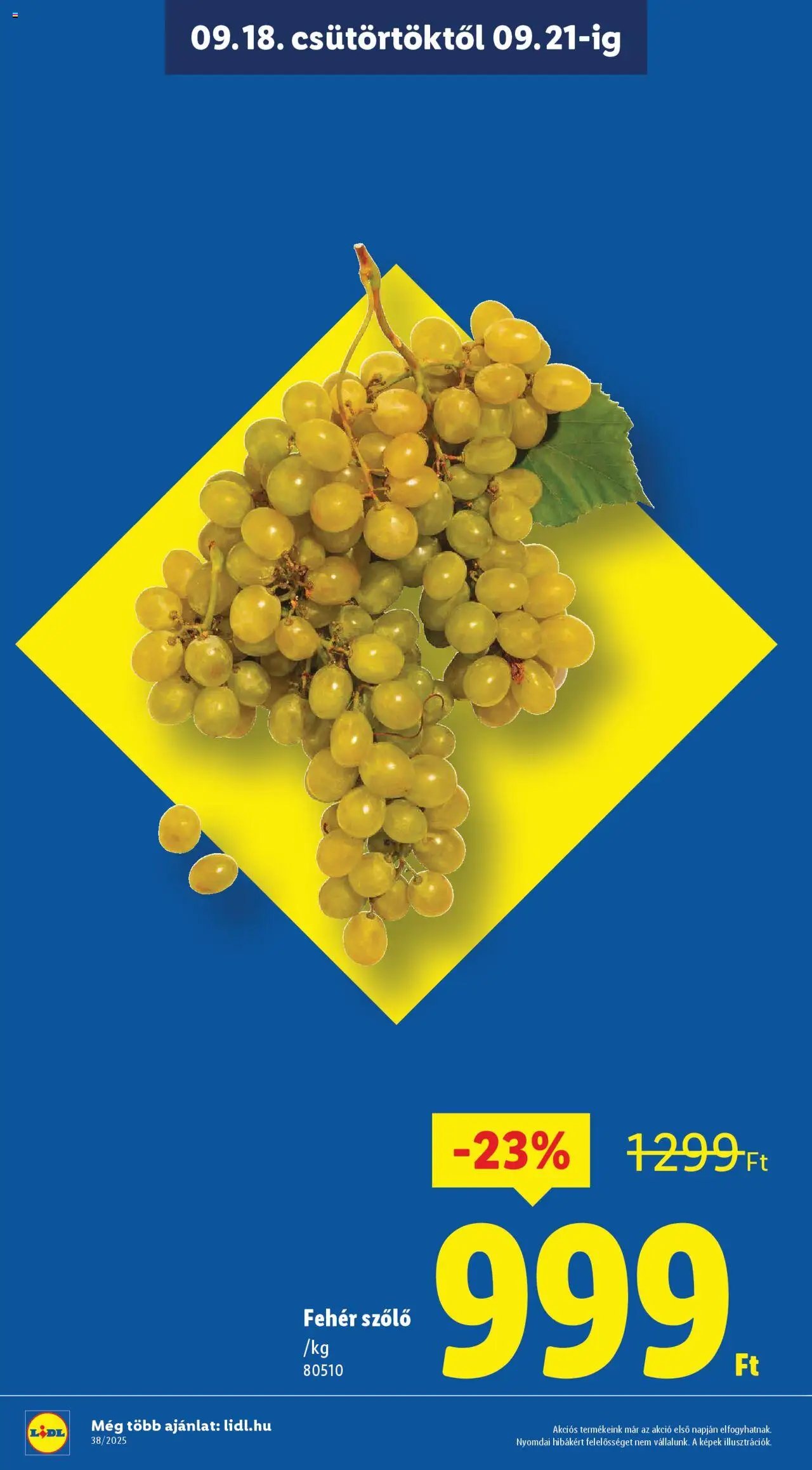 Lidl újság 2025.09.18. Akciós újság Lidl (2025-09-18 - 2025-09-24)