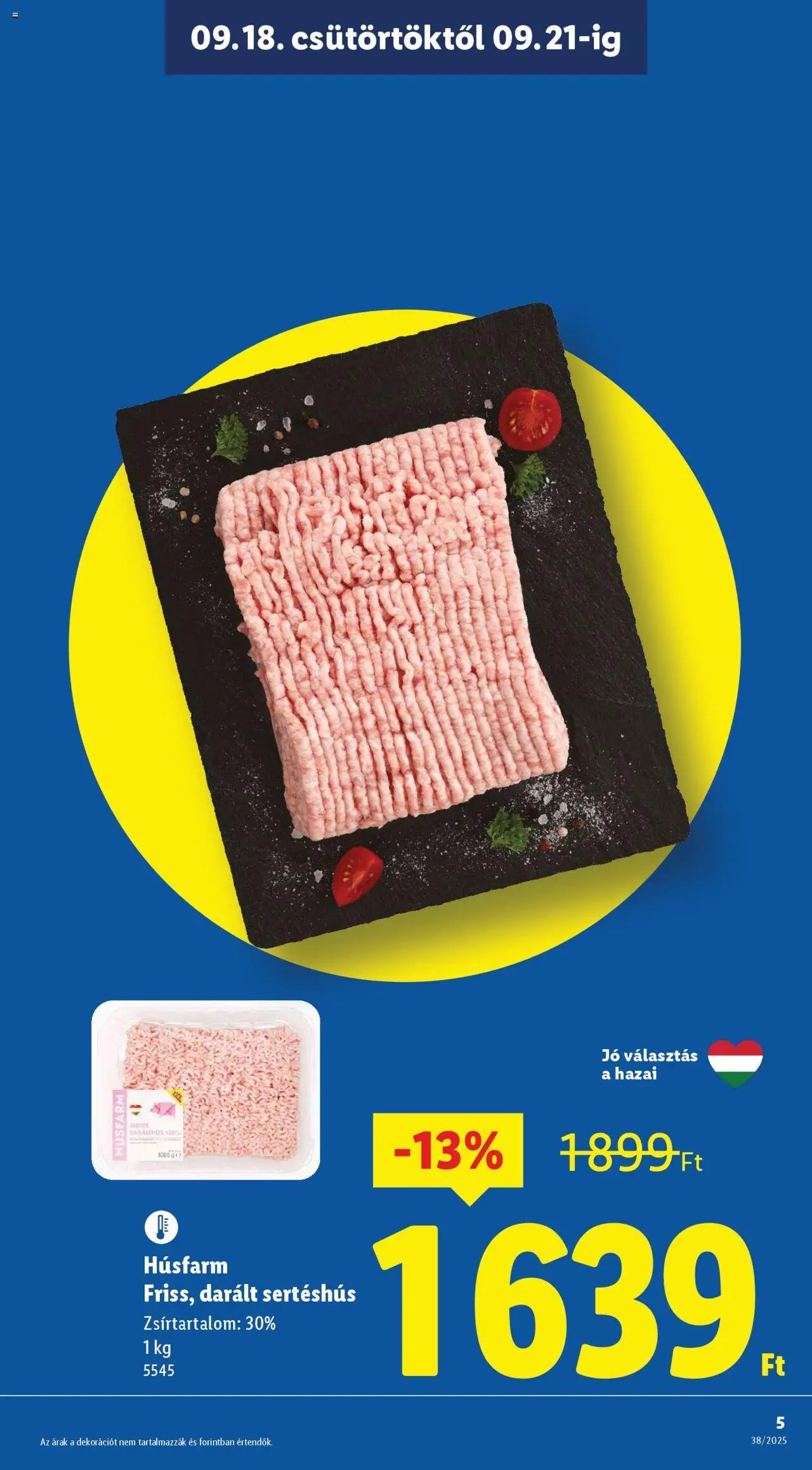 Lidl újság 2025.09.18. Akciós újság Lidl (2025-09-18 - 2025-09-24)