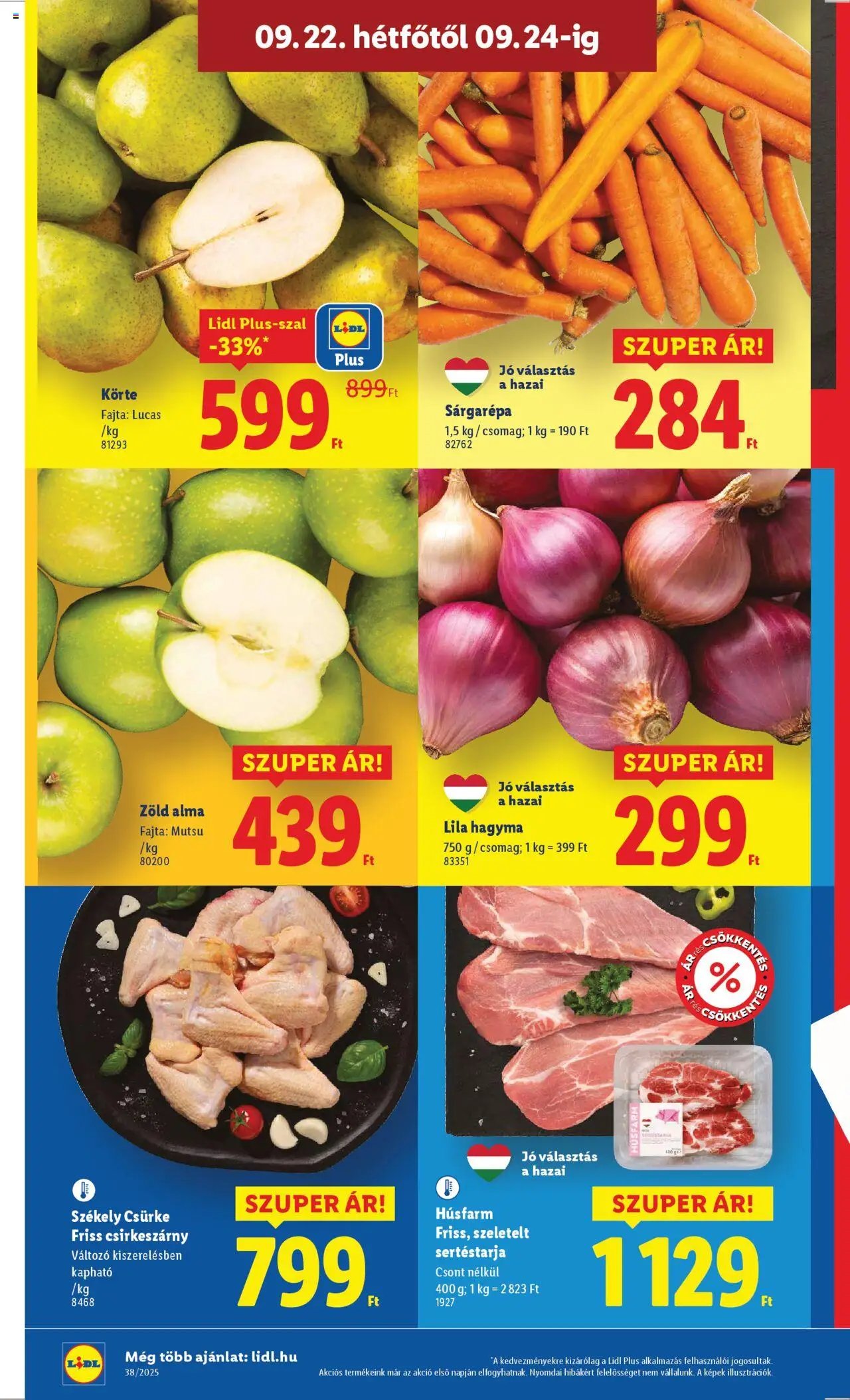 Lidl újság 2025.09.18. Akciós újság Lidl (2025-09-18 - 2025-09-24)