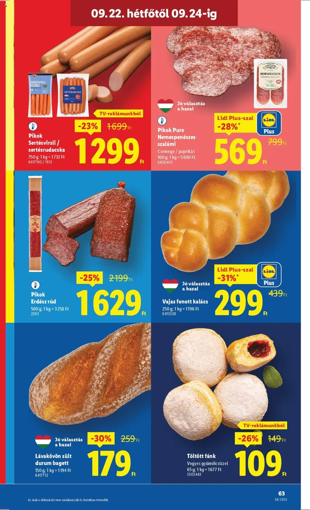 Lidl újság 2025.09.18. Akciós újság Lidl (2025-09-18 - 2025-09-24)