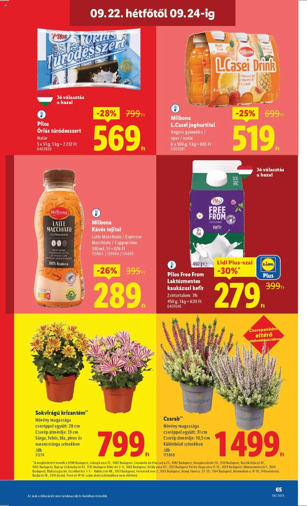 Lidl újság 2025.09.18. Akciós újság Lidl (2025-09-18 - 2025-09-24)