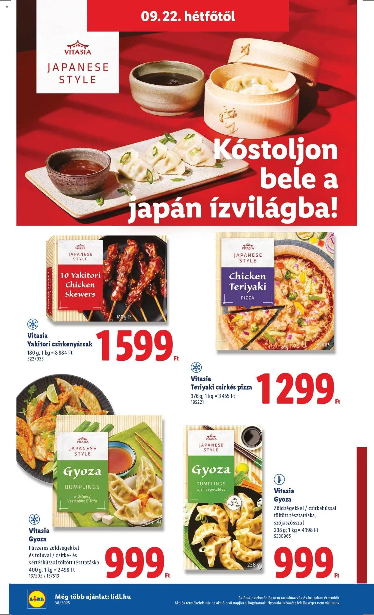 Lidl újság 2025.09.18. Akciós újság Lidl (2025-09-18 - 2025-09-24)