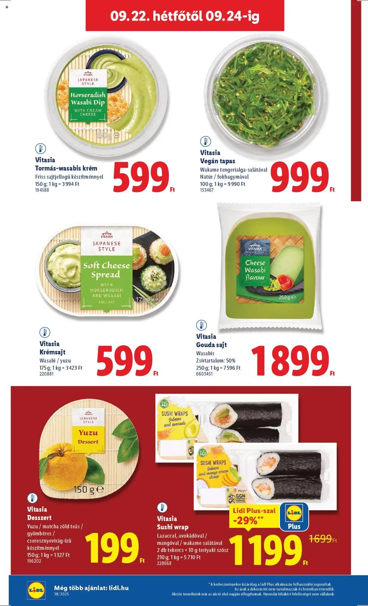 Lidl újság 2025.09.18. Akciós újság Lidl (2025-09-18 - 2025-09-24)